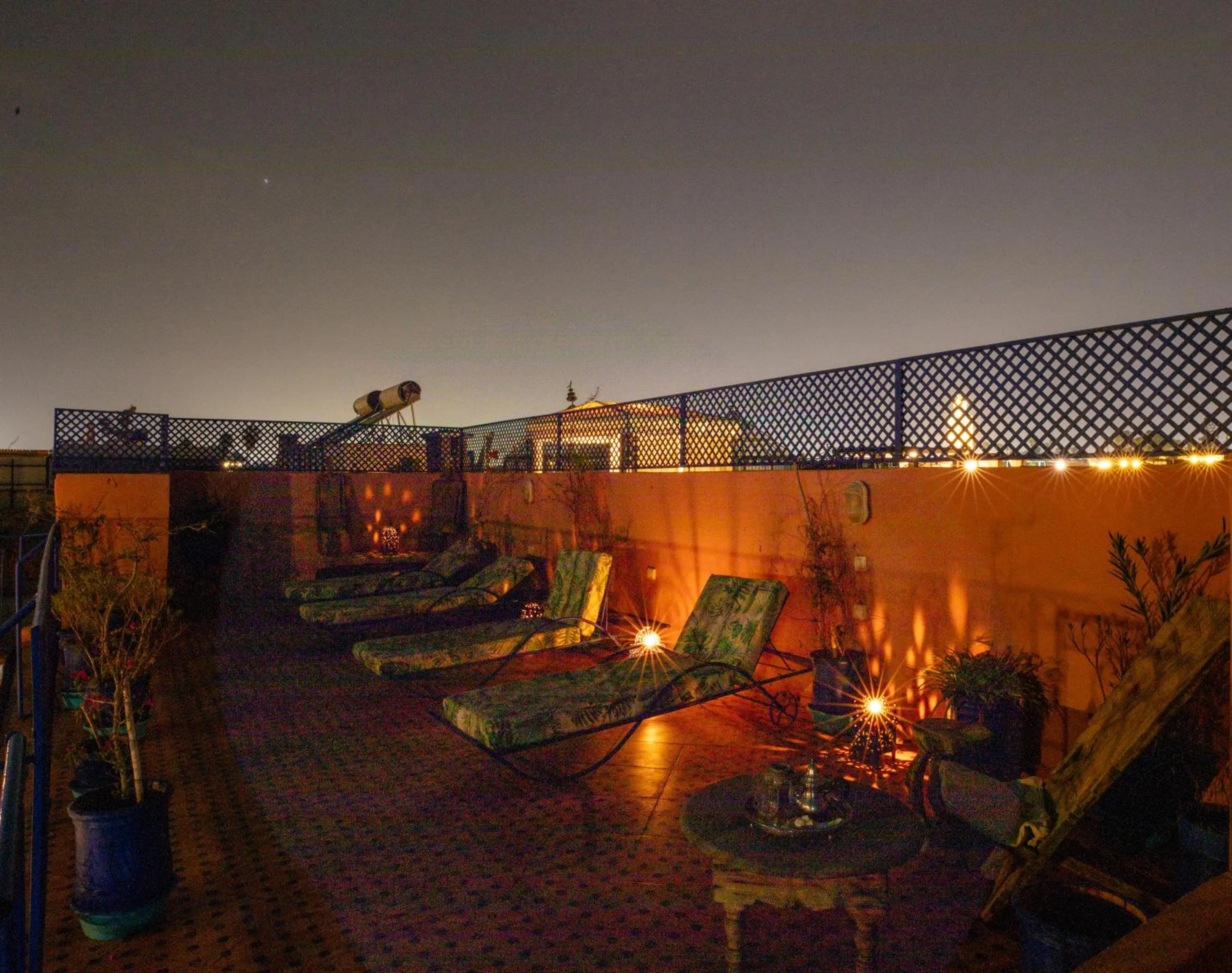 Patio in Riad Zinoun & Spa 11 Rooms