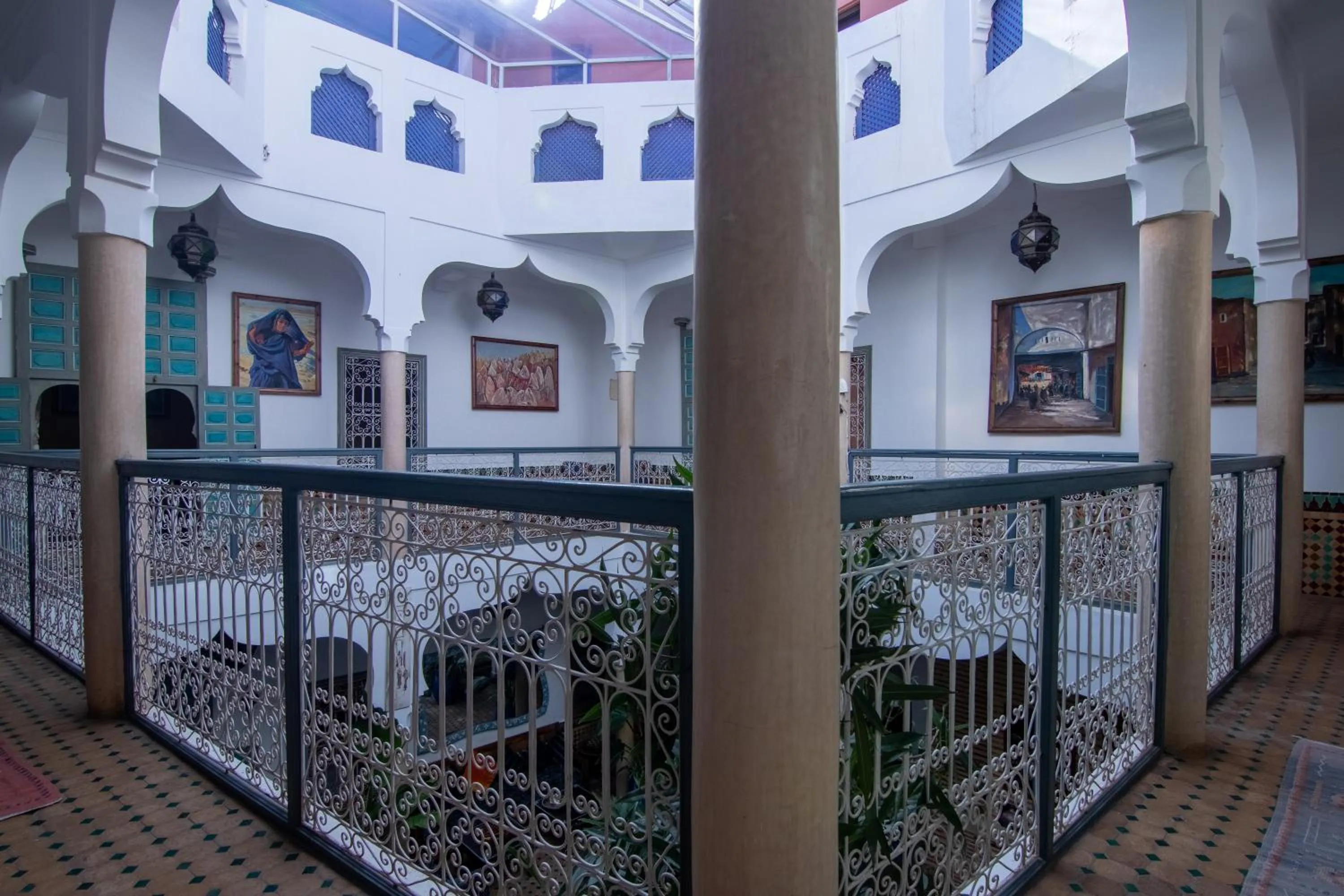 Balcony/Terrace in Riad Zinoun & Spa 11 Rooms