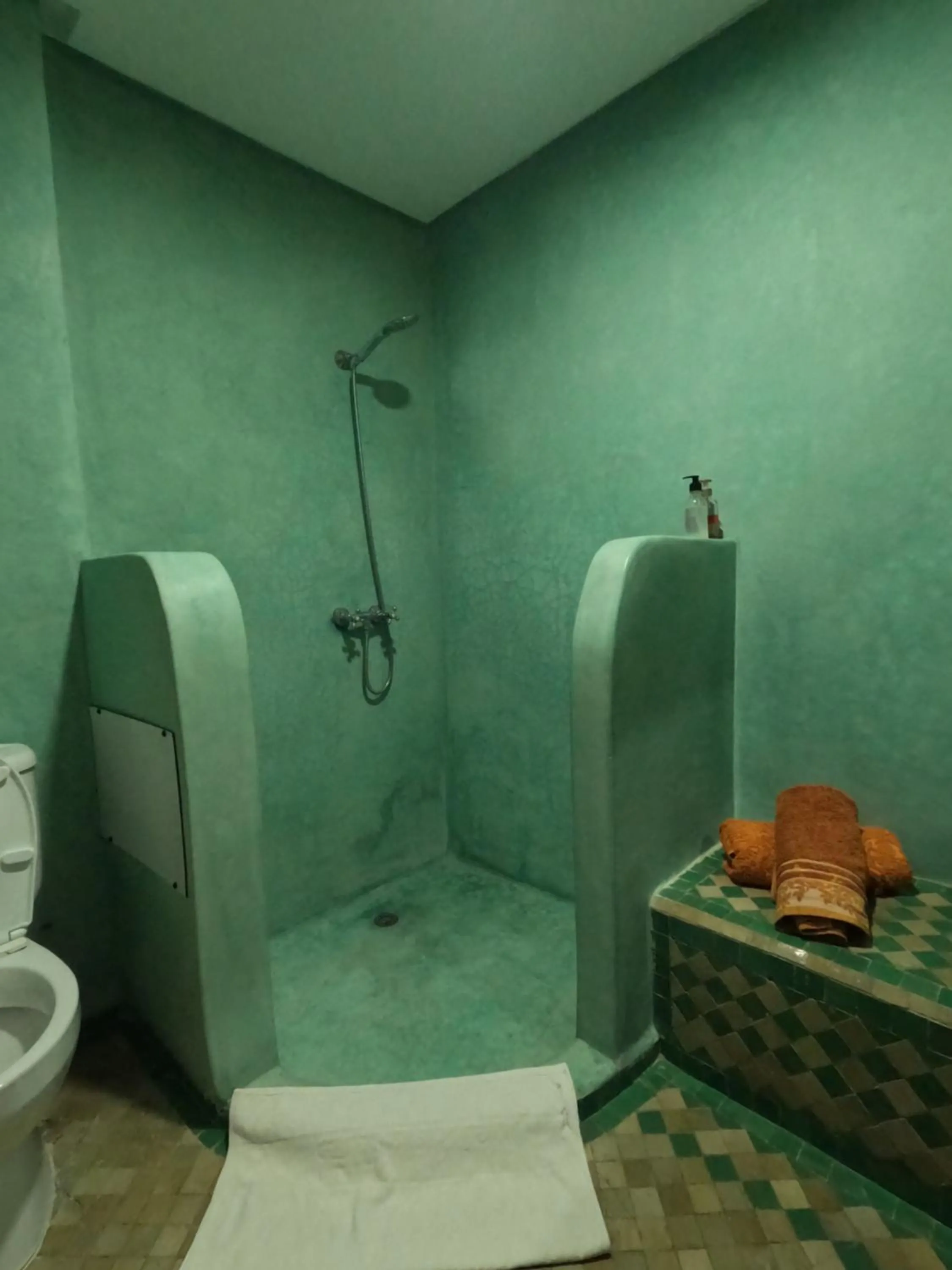 Shower in Riad Zinoun & Spa 11 Rooms