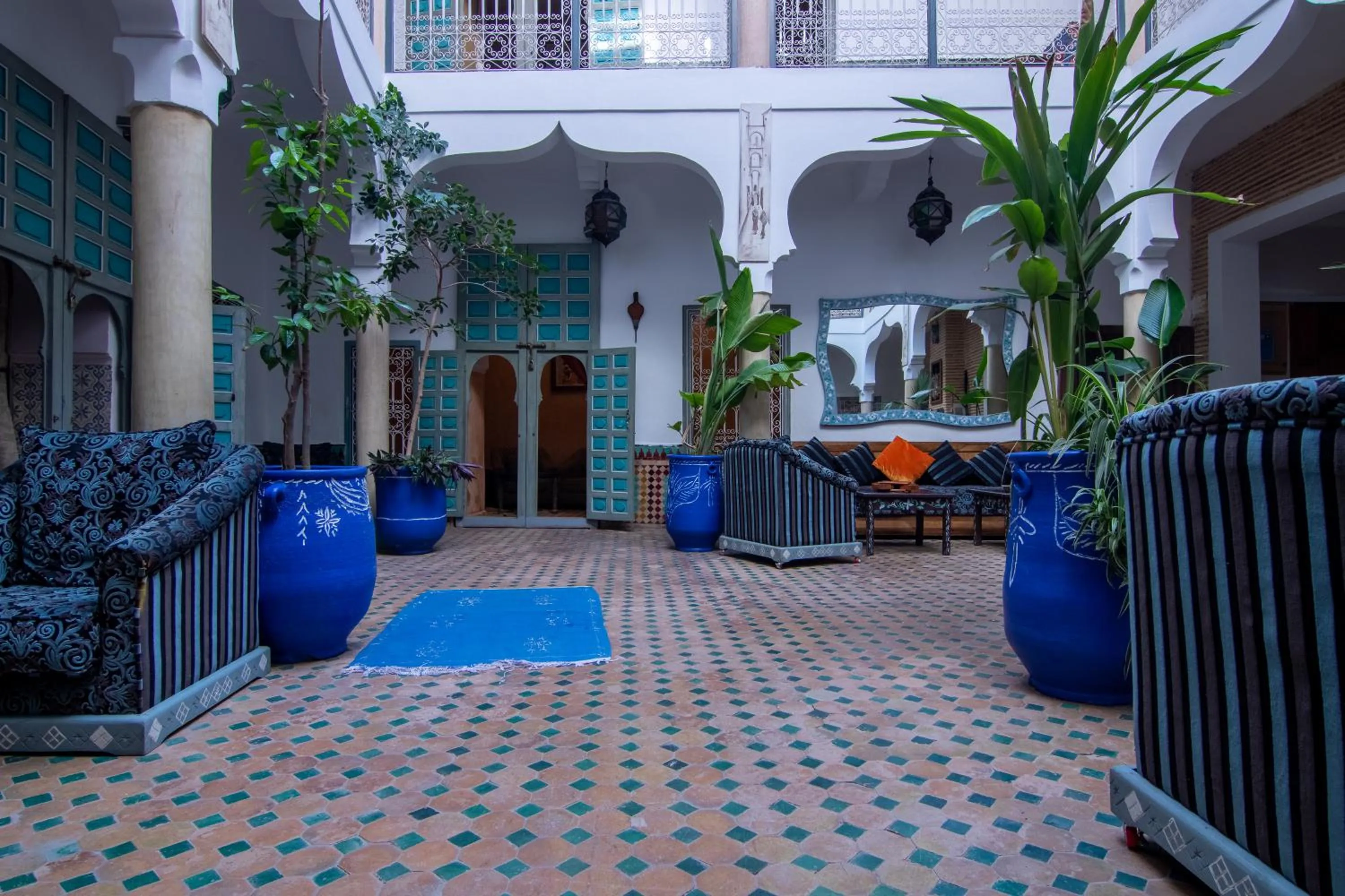 Living room in Riad Zinoun & Spa 11 Rooms