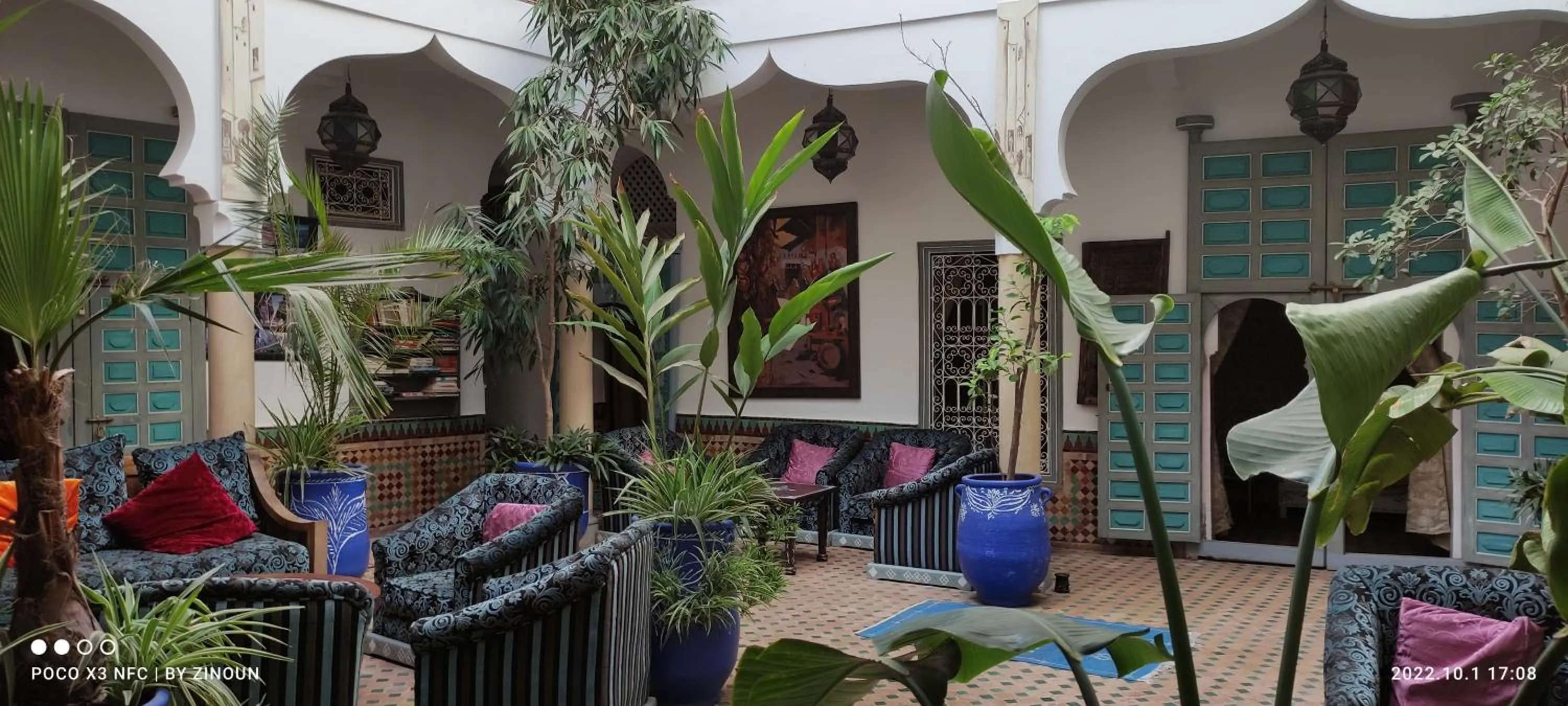 Living room in Riad Zinoun & Spa 11 Rooms