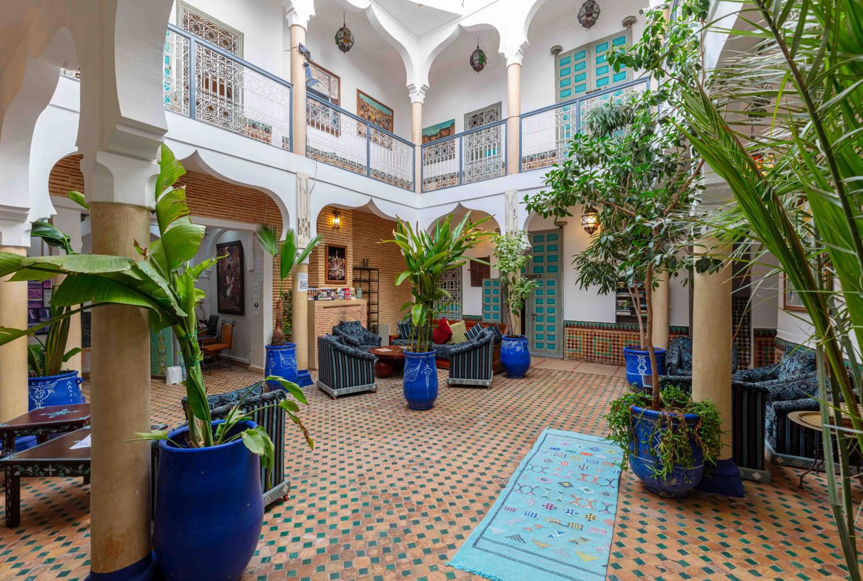 Living room in Riad Zinoun & Spa 11 Rooms