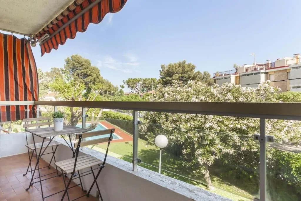 Balcony/Terrace in HHBCN Beach Apartment Castelldefels #3
