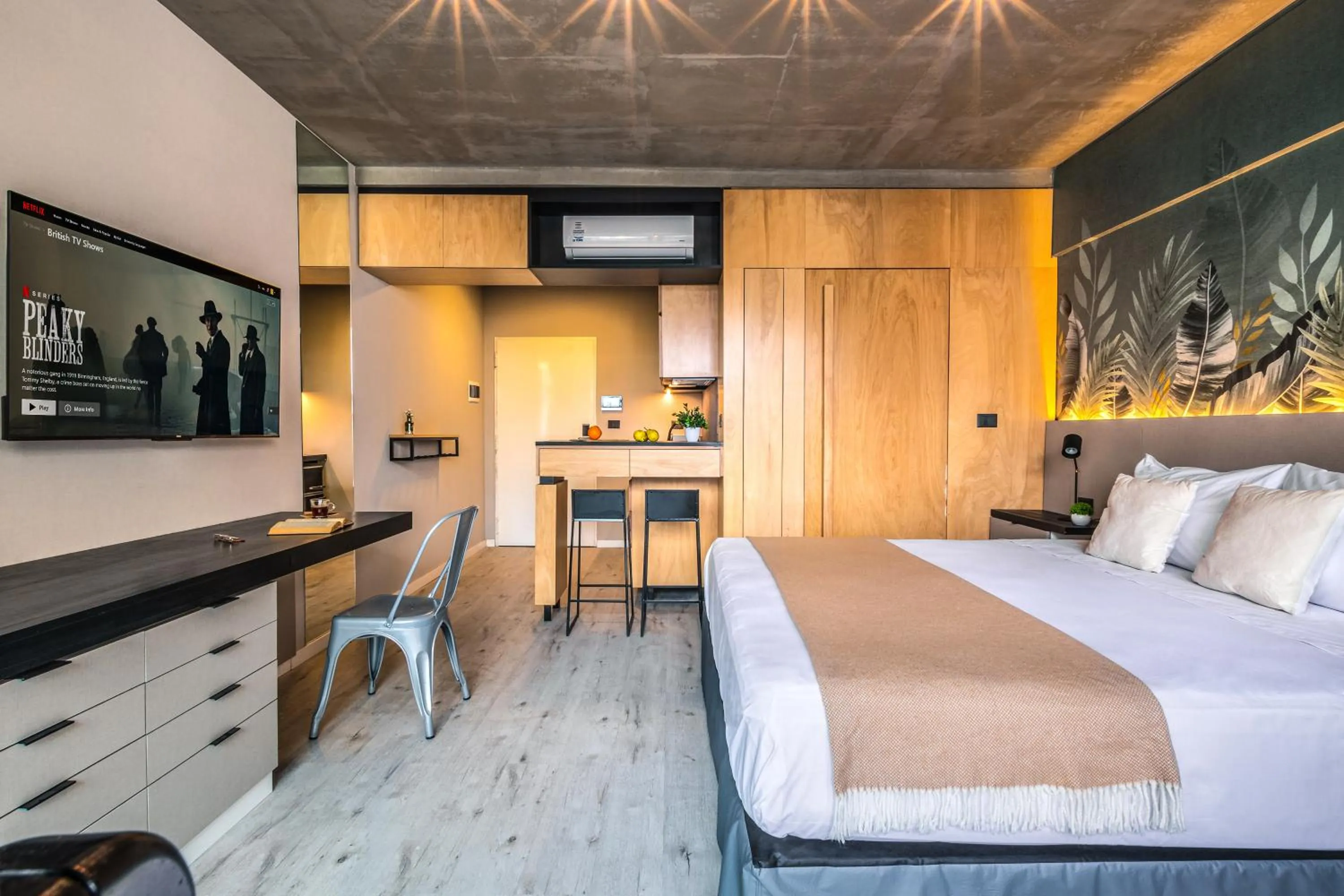 Bed in Deluxe Apartments in Palermo - by BueRentals