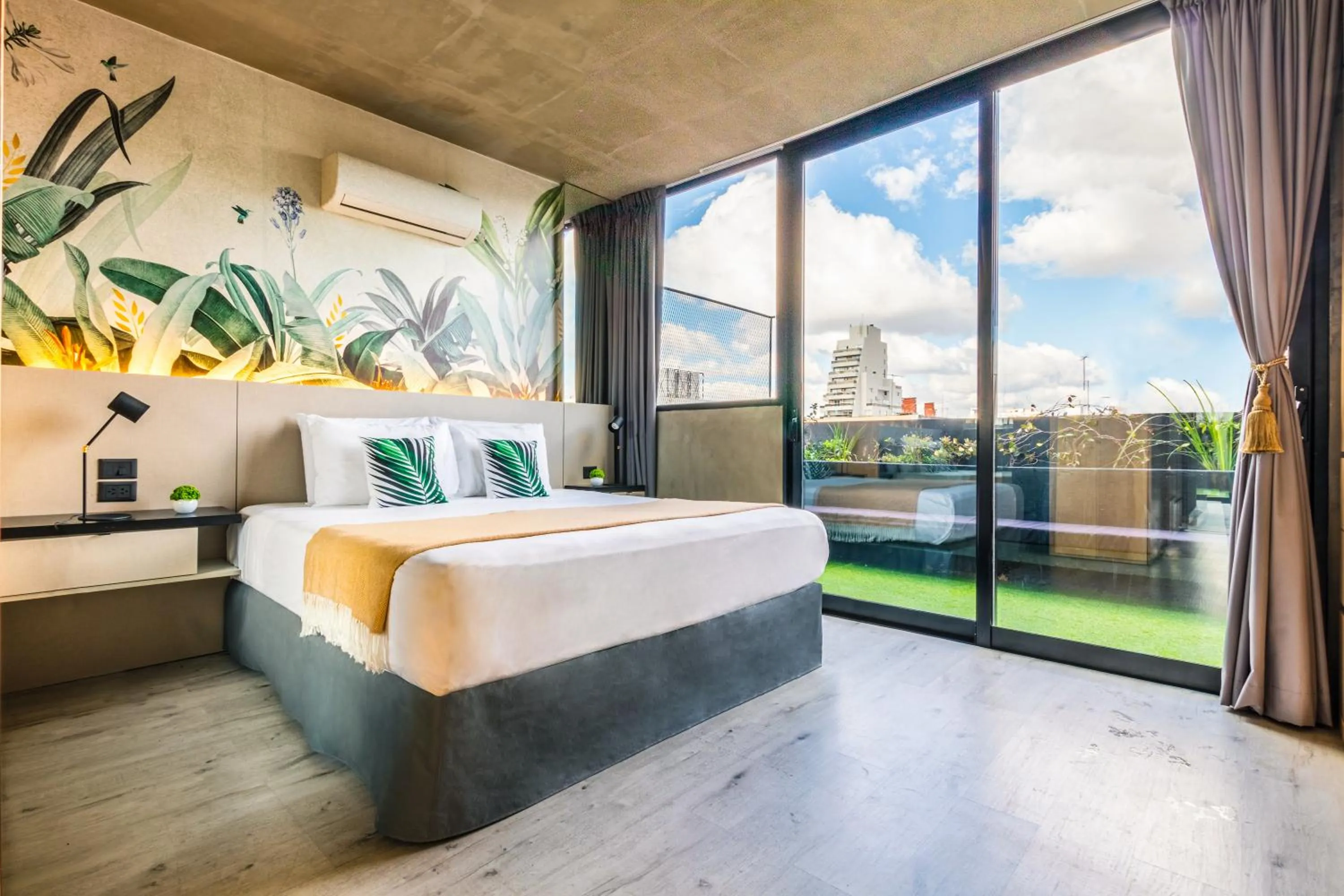 Bed in Deluxe Apartments in Palermo - by BueRentals