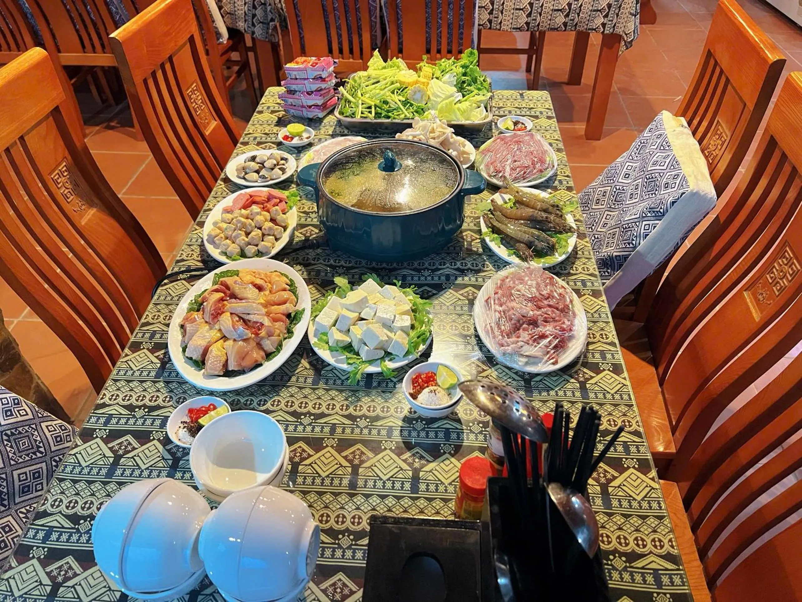 Restaurant/places to eat in Mai Châu Happy House