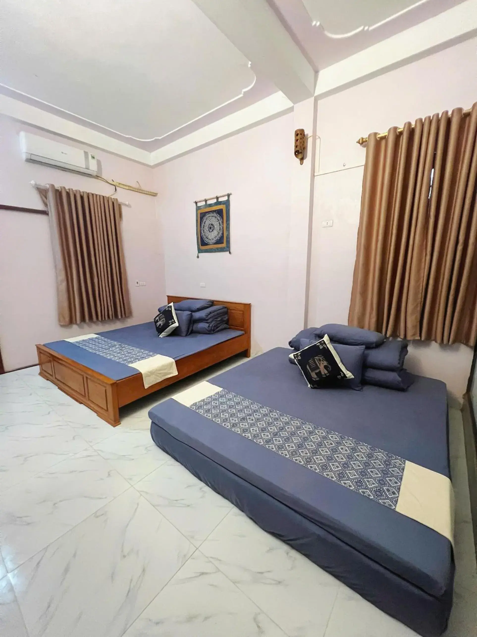 Bed in Mai Châu Happy House Bed in Mai Châu Happy House