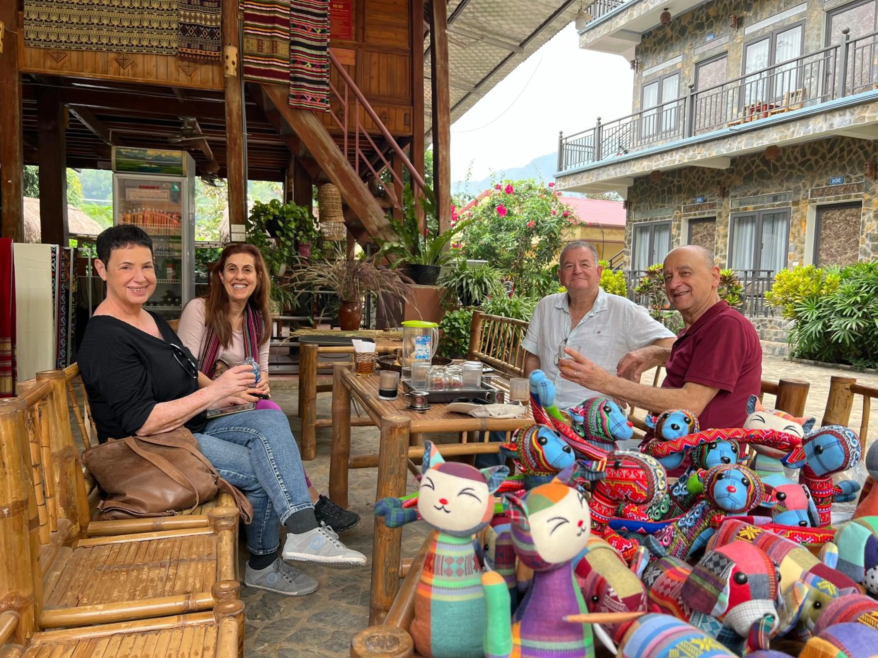 Food and drinks in Mai Châu Happy House