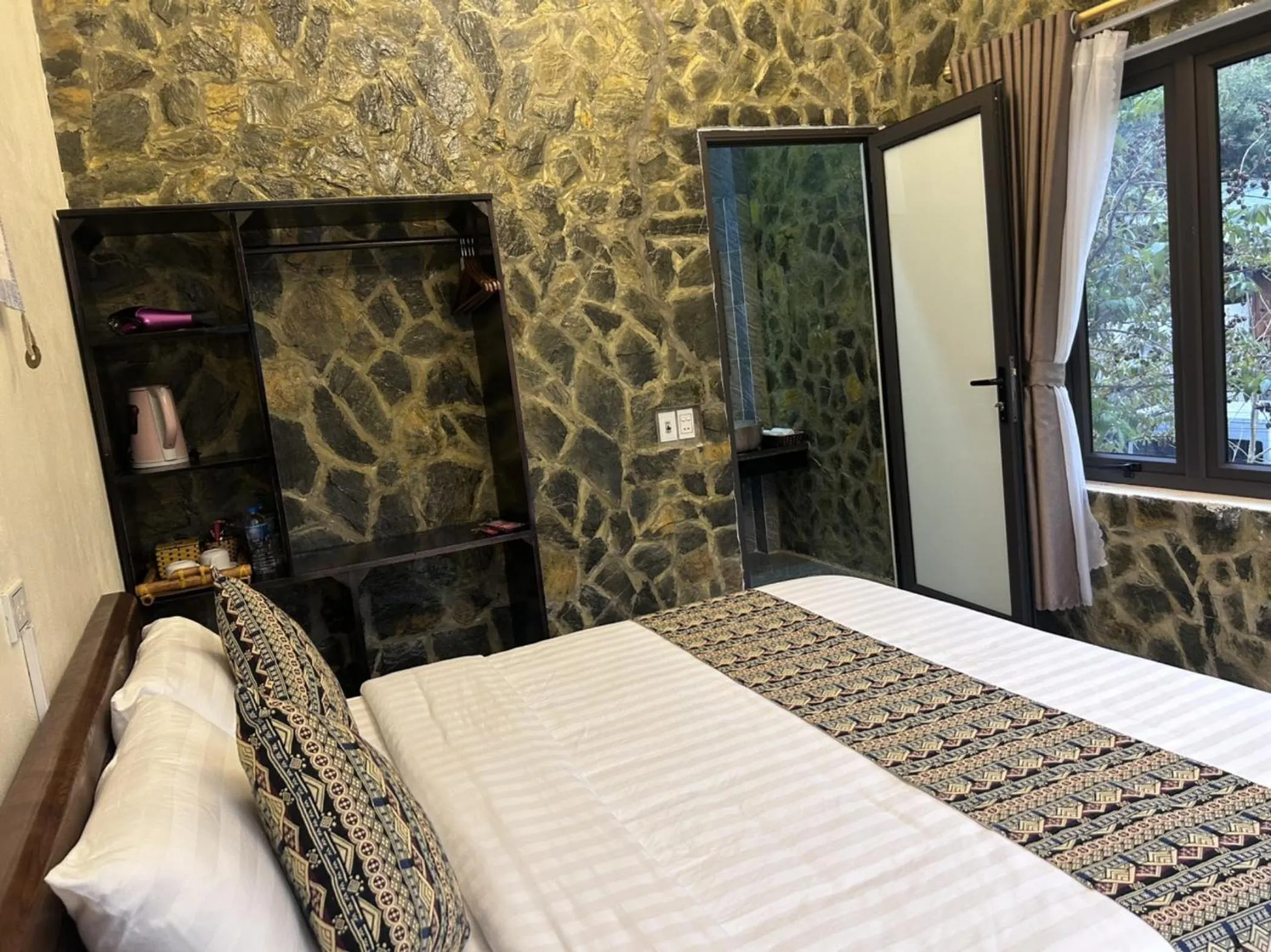 Bed in Duong Thim Homestay Mai Chau