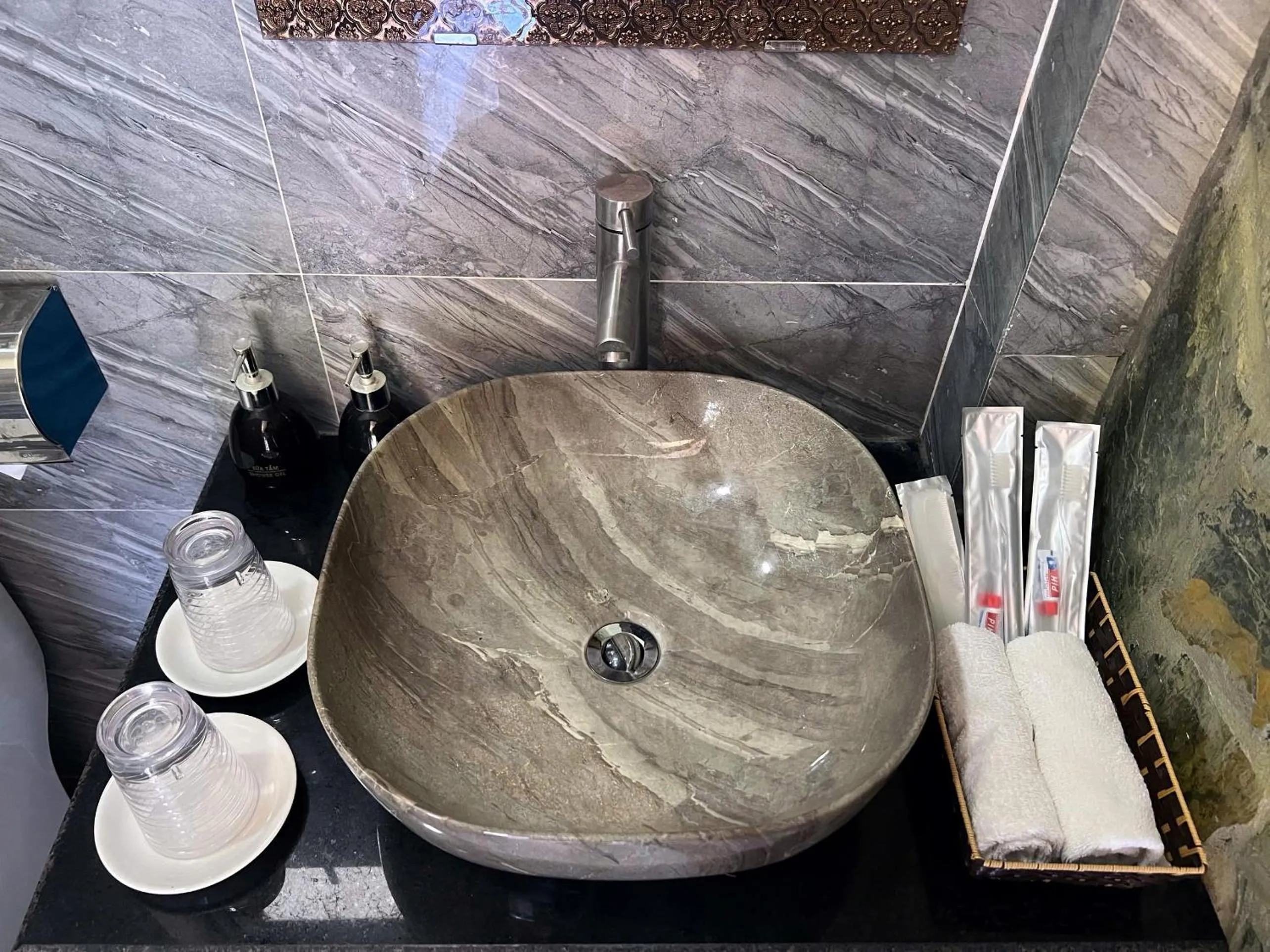 Shower in Mai Châu Happy House