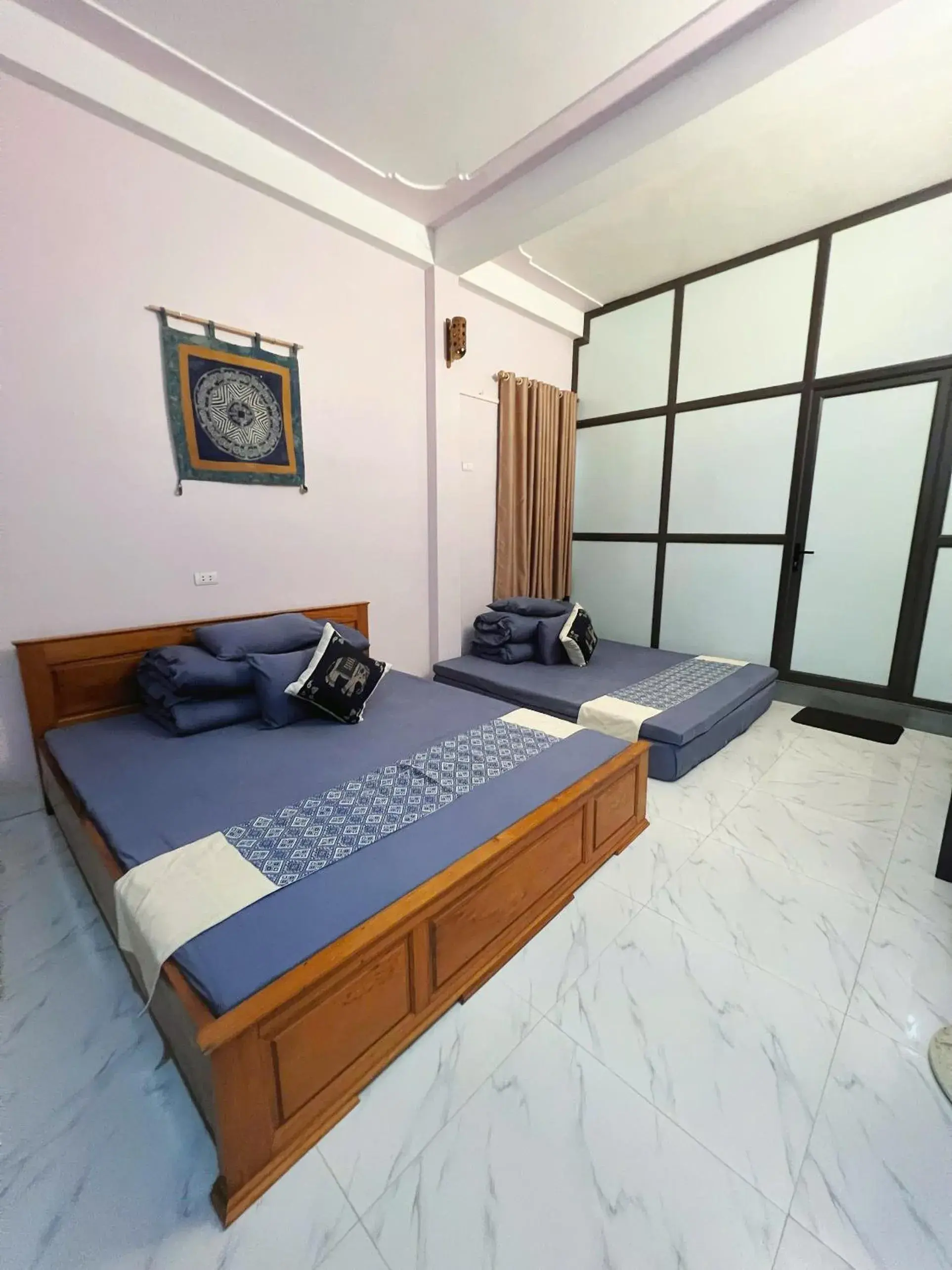 Bed in Mai Châu Happy House Bed in Mai Châu Happy House