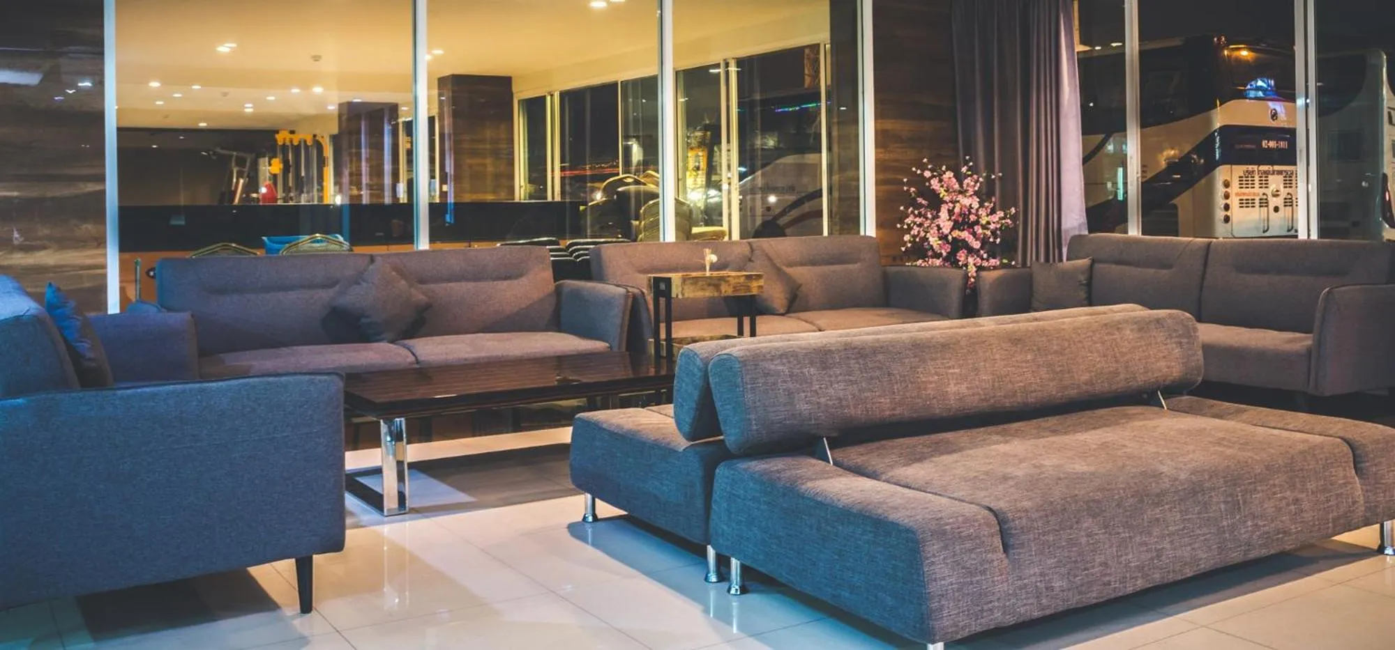 Lobby or reception in CK Resort Pattaya