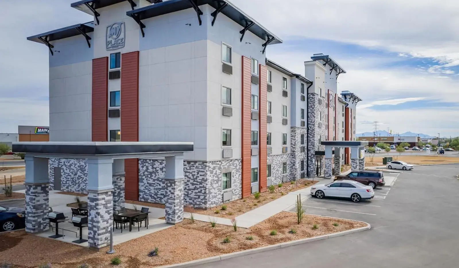 Property building in My Place Hotel-Tucson South, AZ Property building in My Place Hotel-Tucson South, AZ