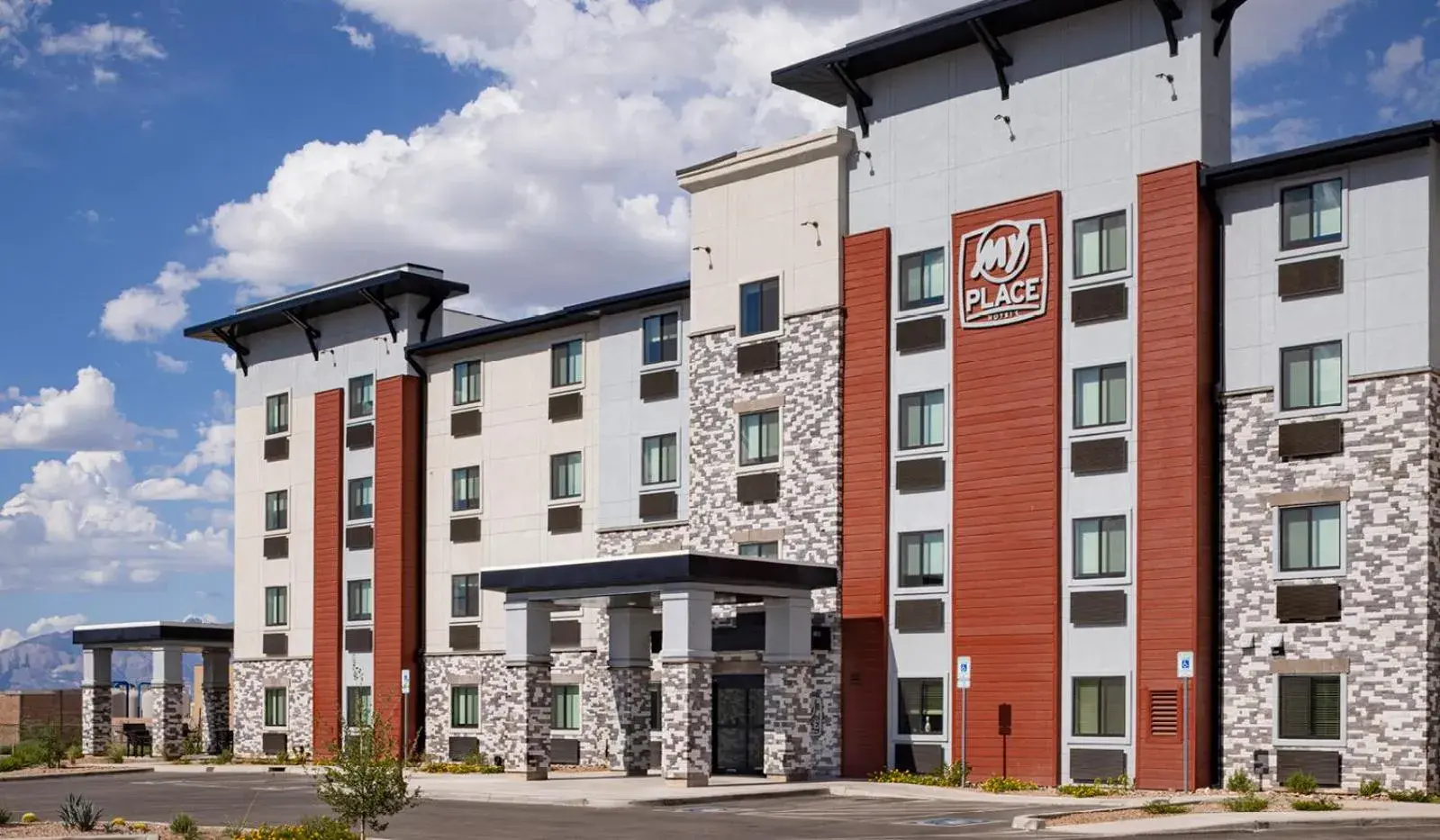 Property building in My Place Hotel-Tucson South, AZ Property building in My Place Hotel-Tucson South, AZ