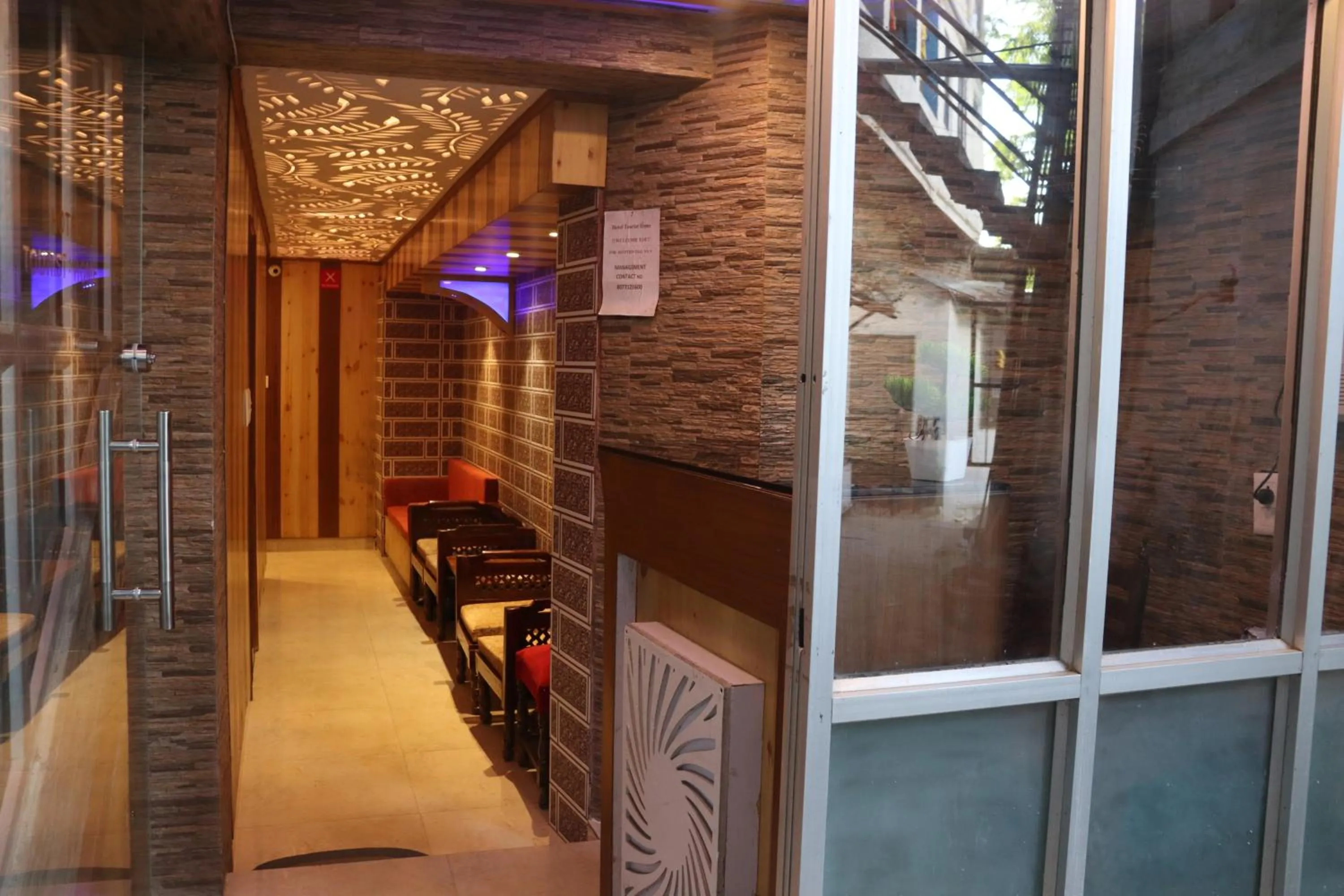 Seating area in Hotel Tourist Home By palak Hospitality