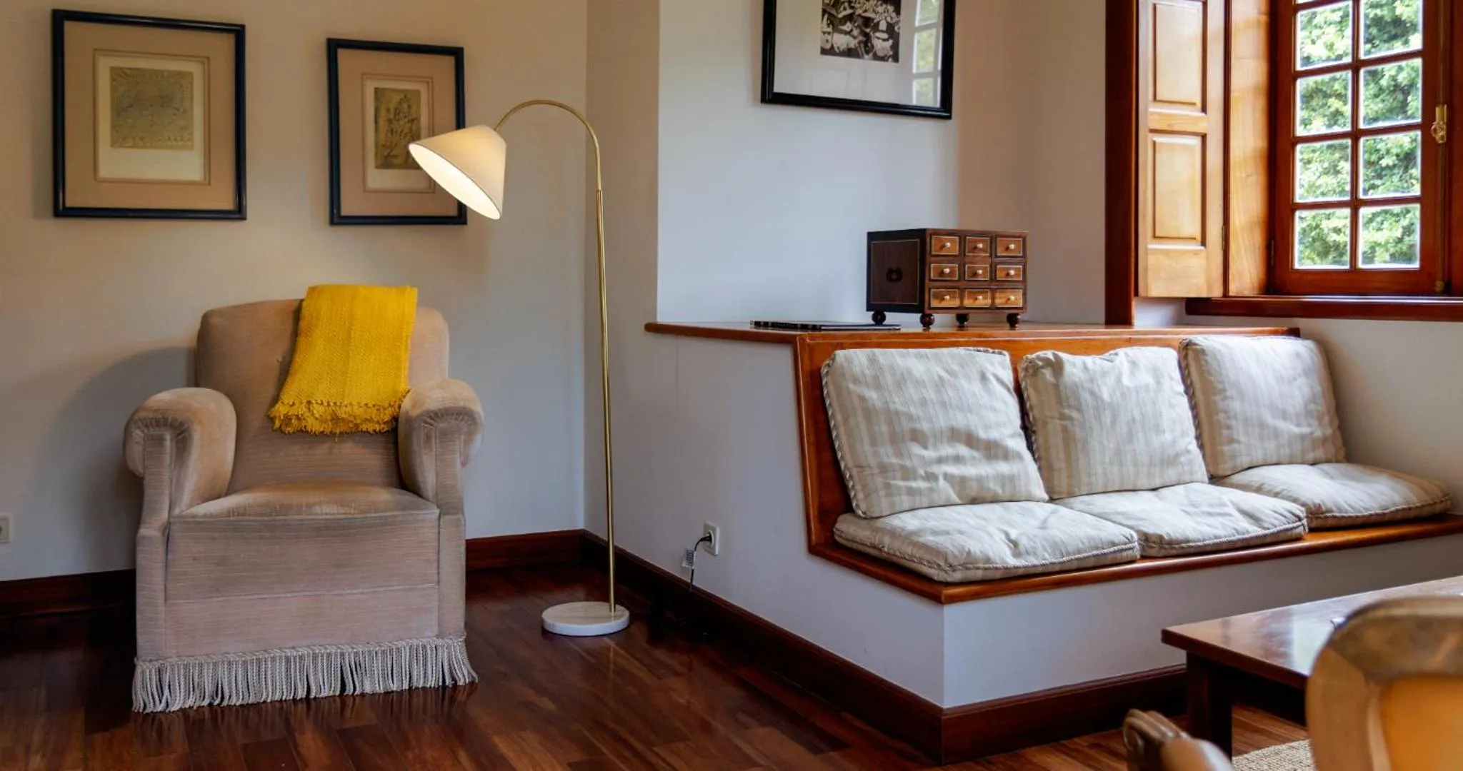 Living room in Quinta da Nasce Água