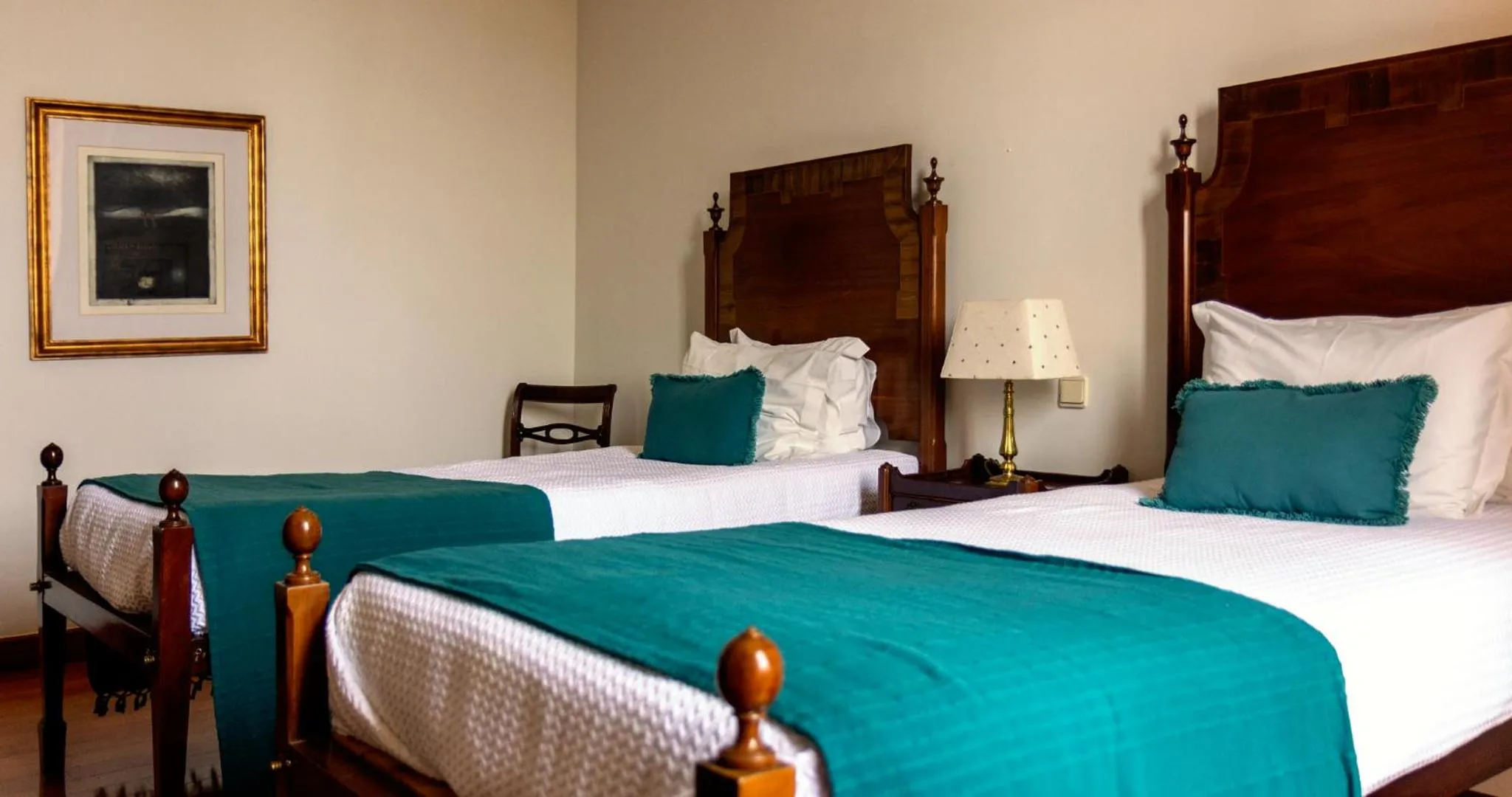 Decorative detail, Bed in Quinta da Nasce Água