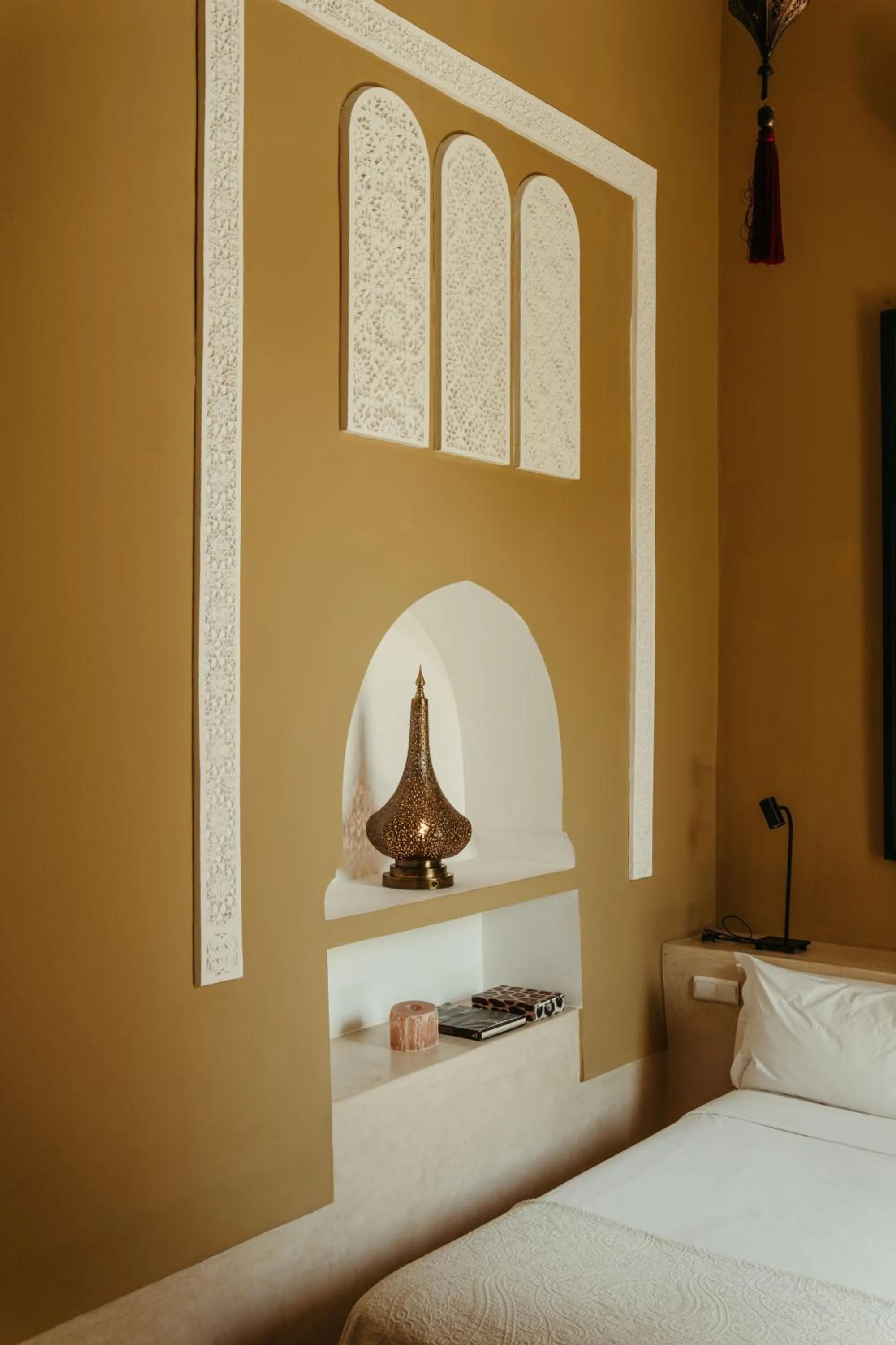 Decorative detail, Bed in Ryad Dyor