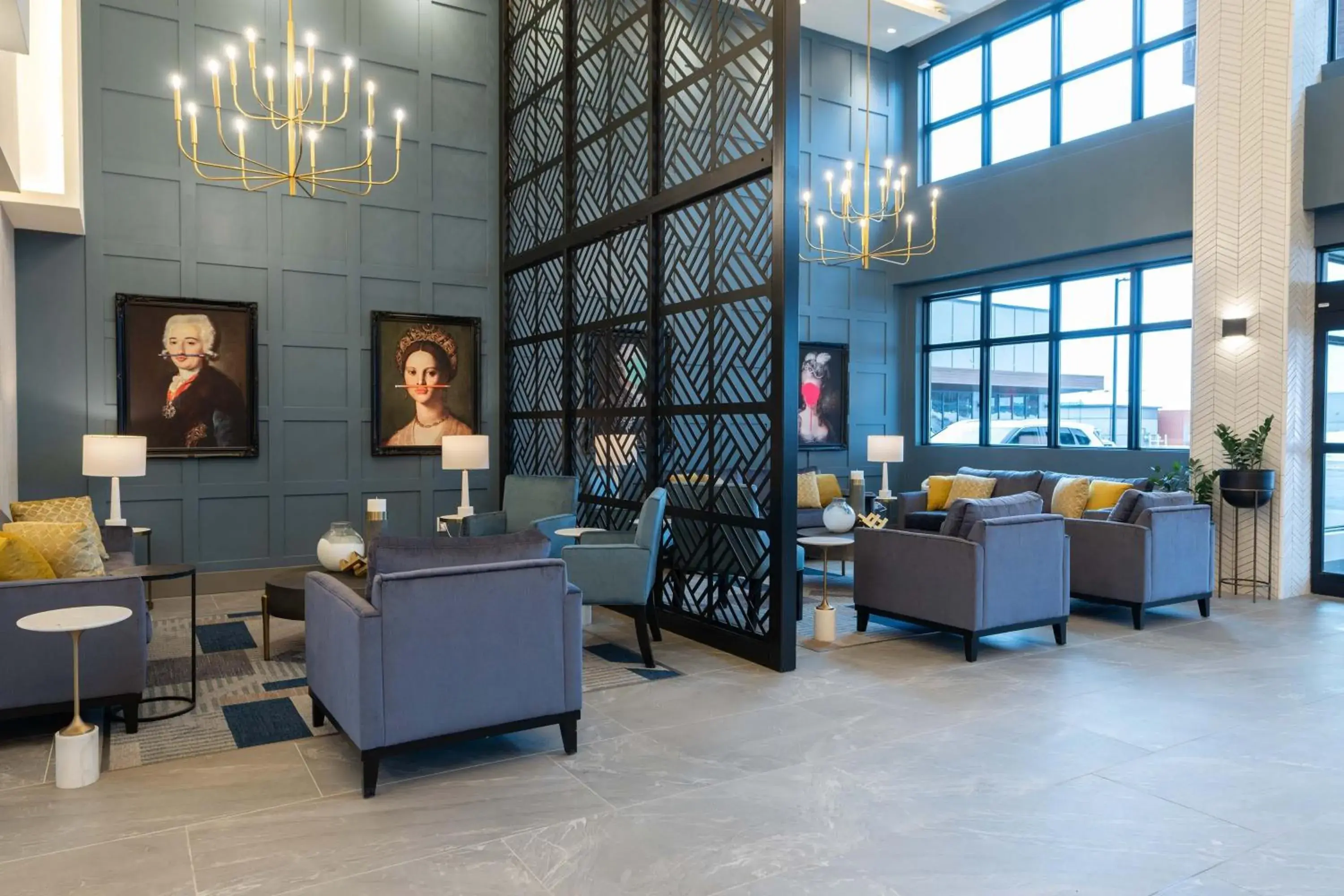 Lobby or reception in Sandman Signature Dartmouth Hotel & Suites Lobby or reception in Sandman Signature Dartmouth Hotel & Suites