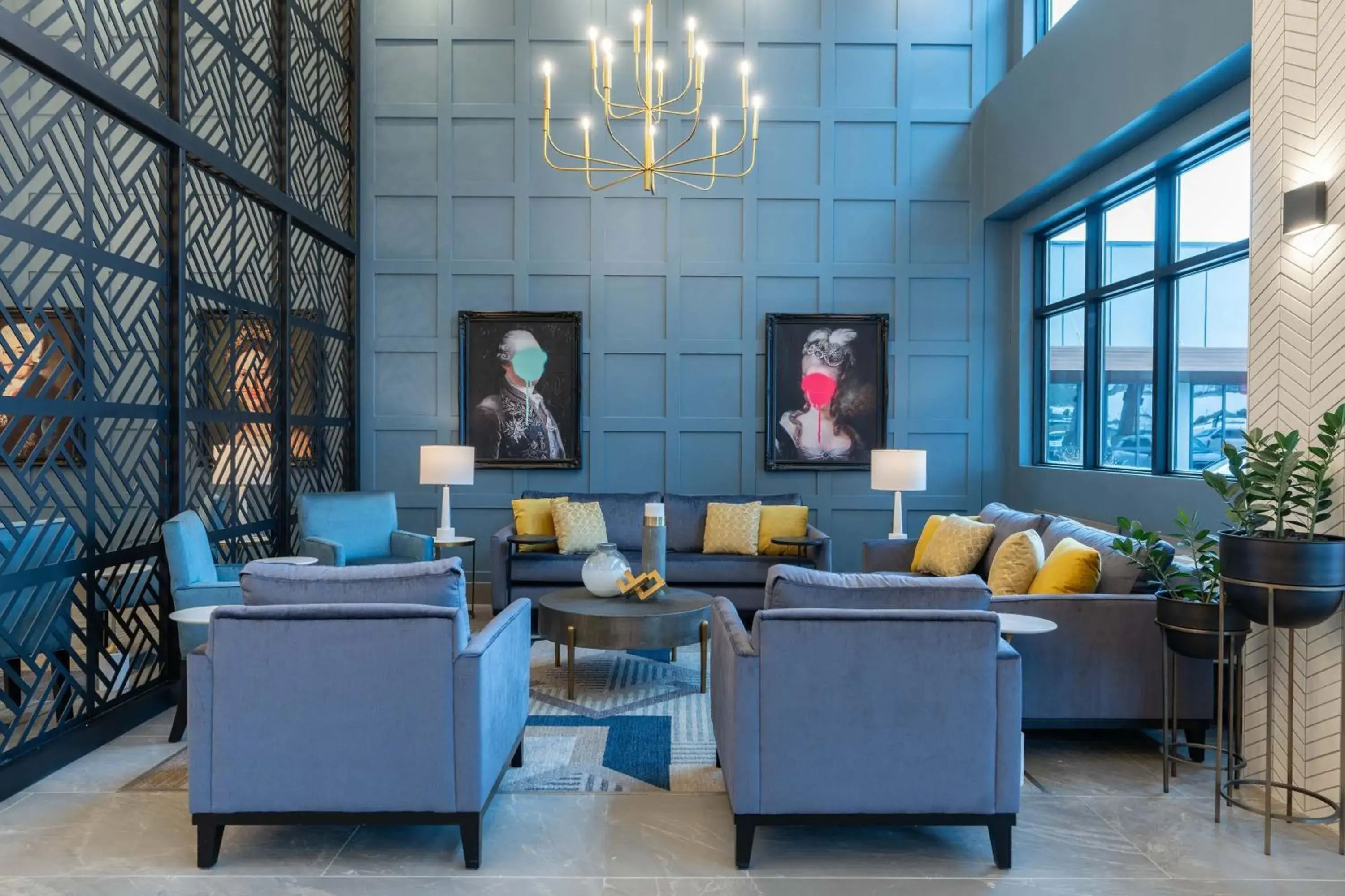 Lobby or reception in Sandman Signature Dartmouth Hotel & Suites Lobby or reception in Sandman Signature Dartmouth Hotel & Suites