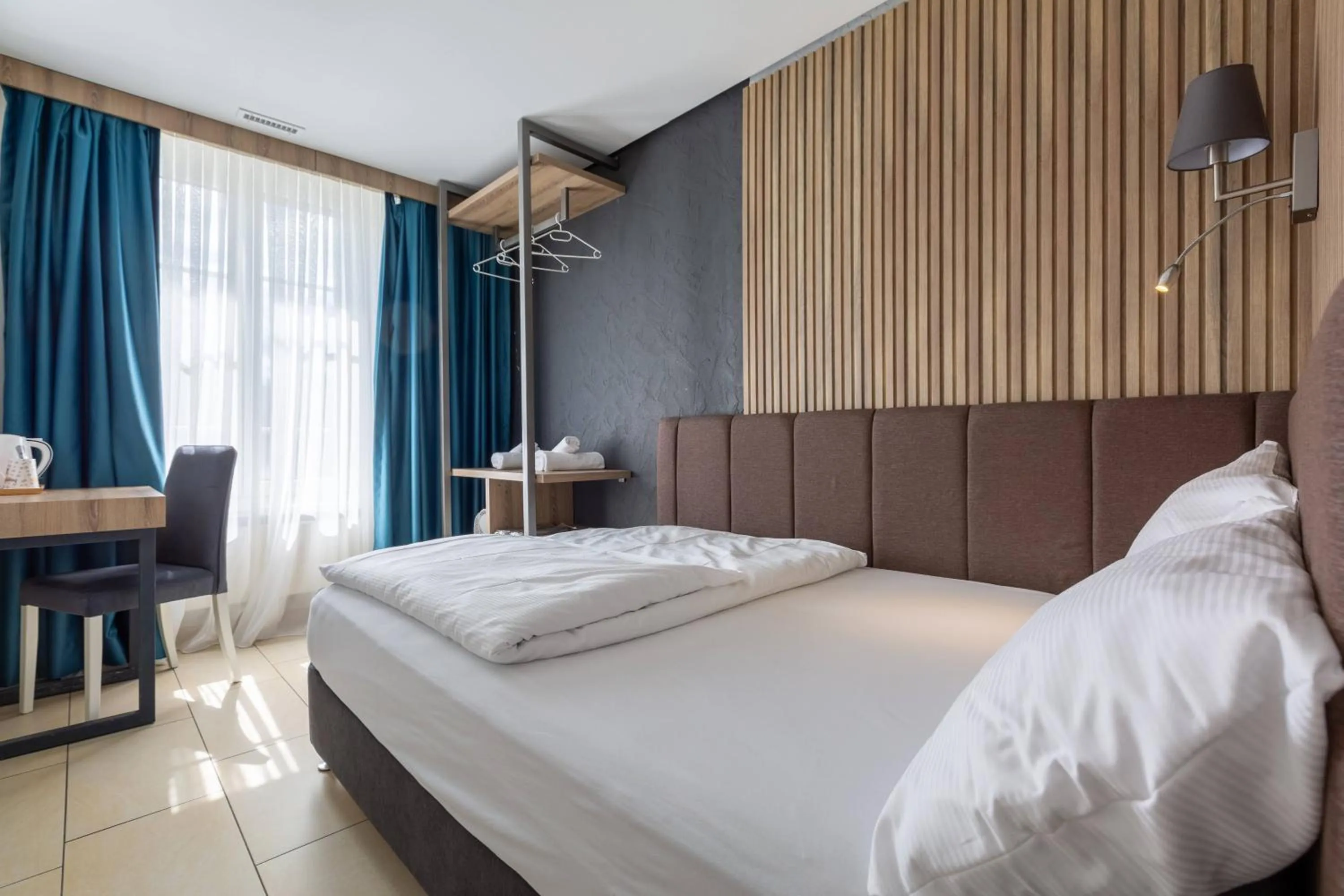 Bed in Nani City Hotel Self Check-In