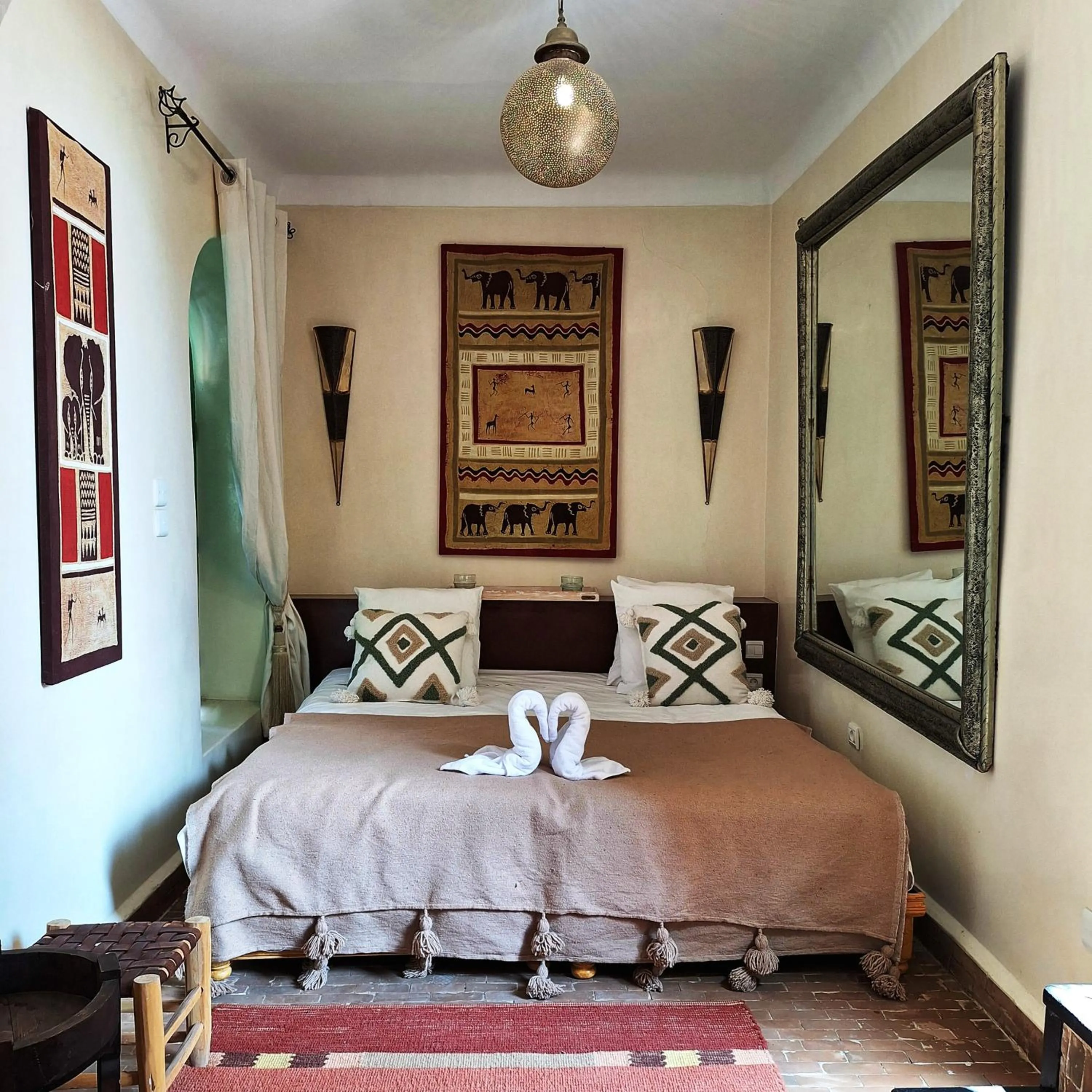 Bed in Riad El Grably