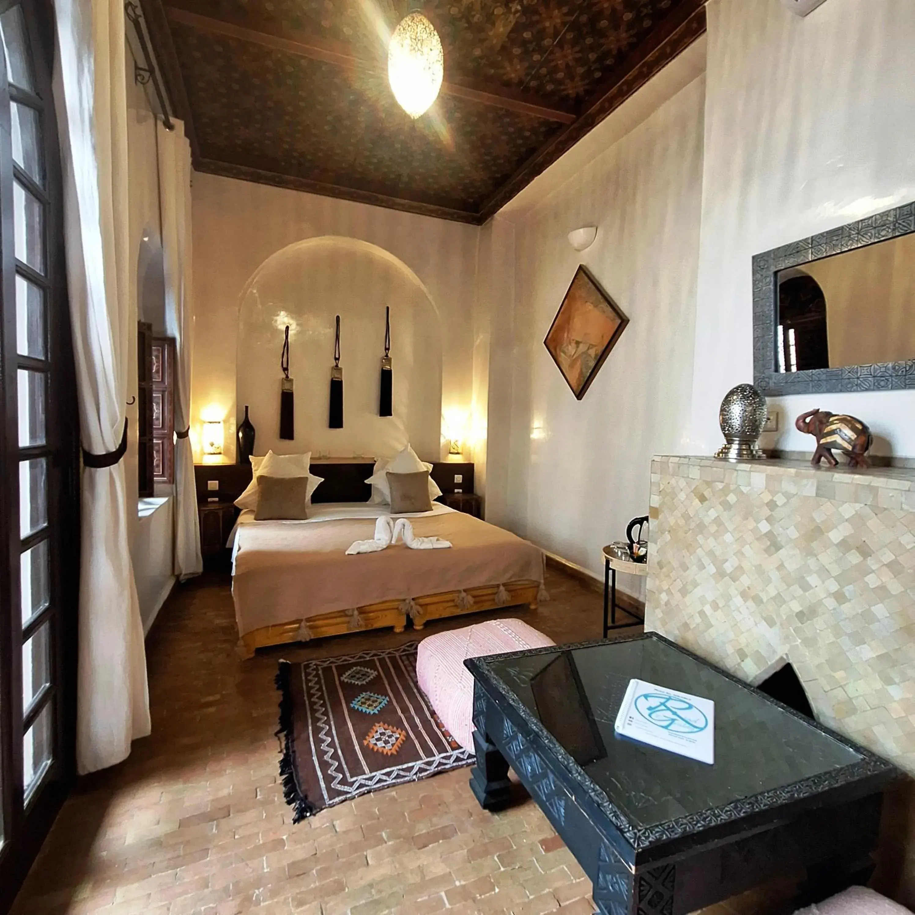 Bed in Riad El Grably Bed in Riad El Grably