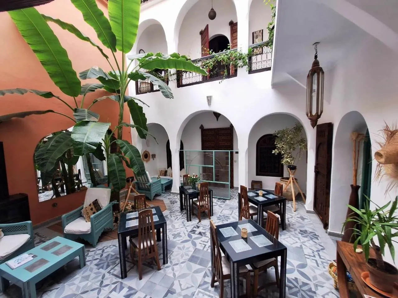 Patio in Riad El Grably