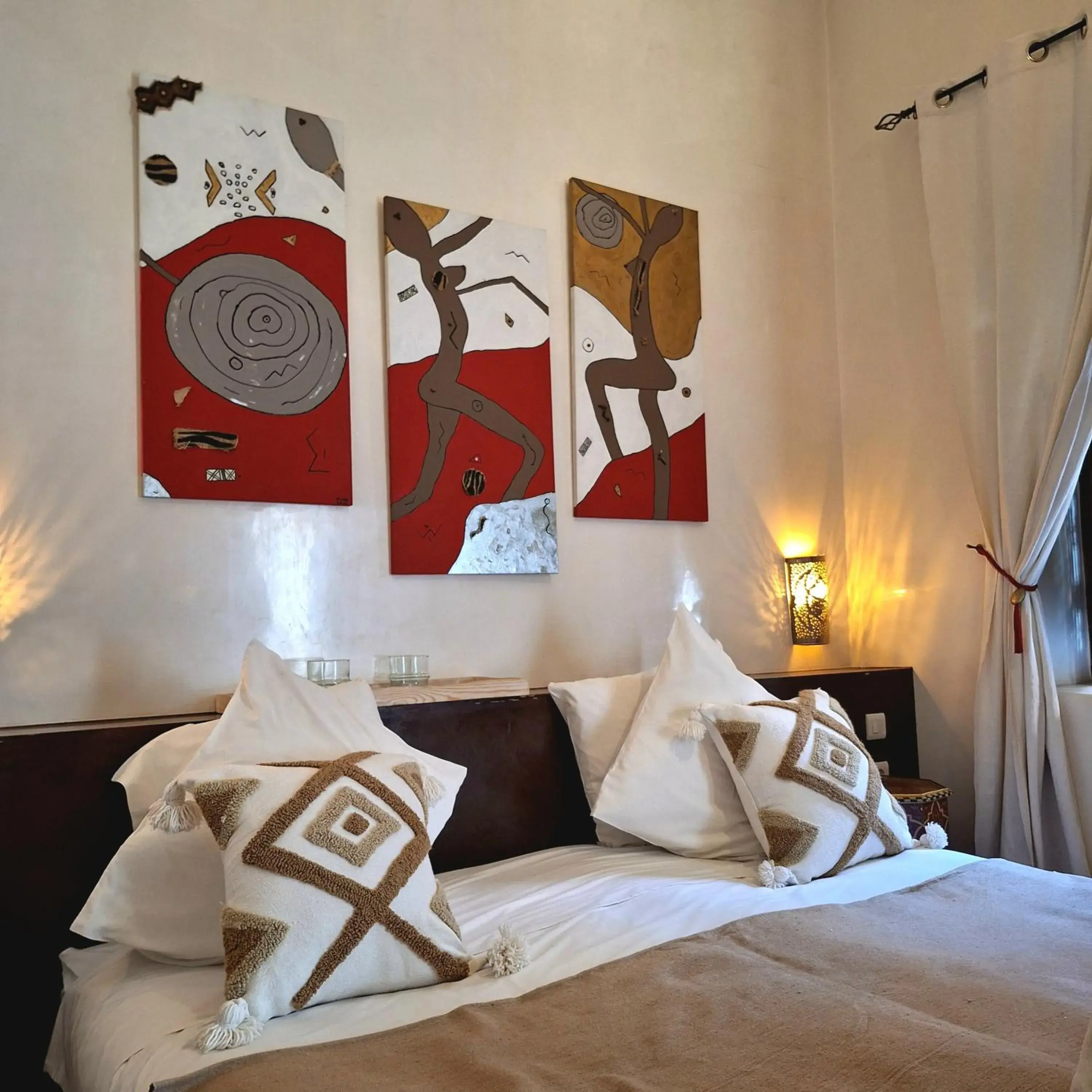 Bed in Riad El Grably Bed in Riad El Grably