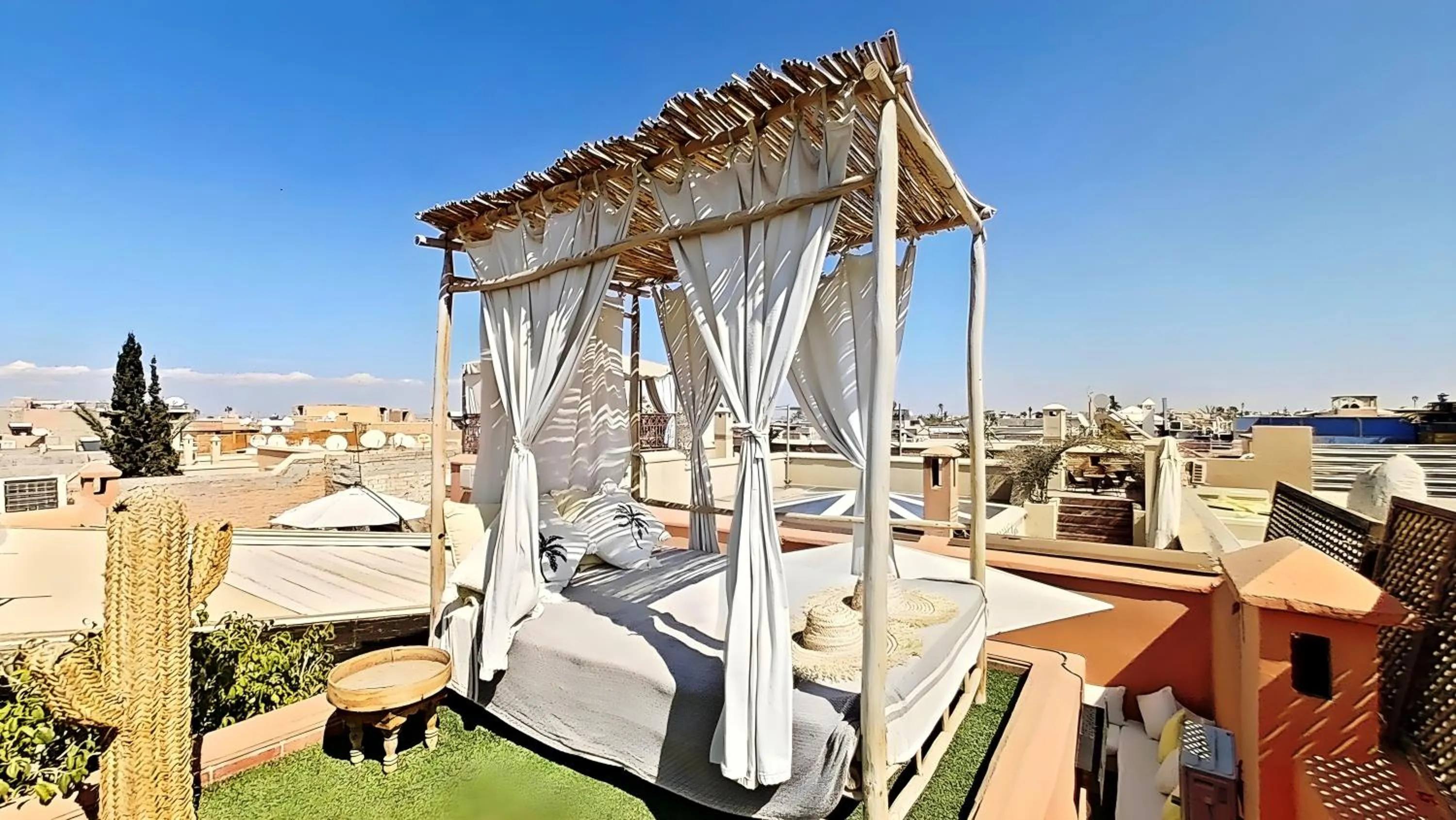 Patio in Riad El Grably