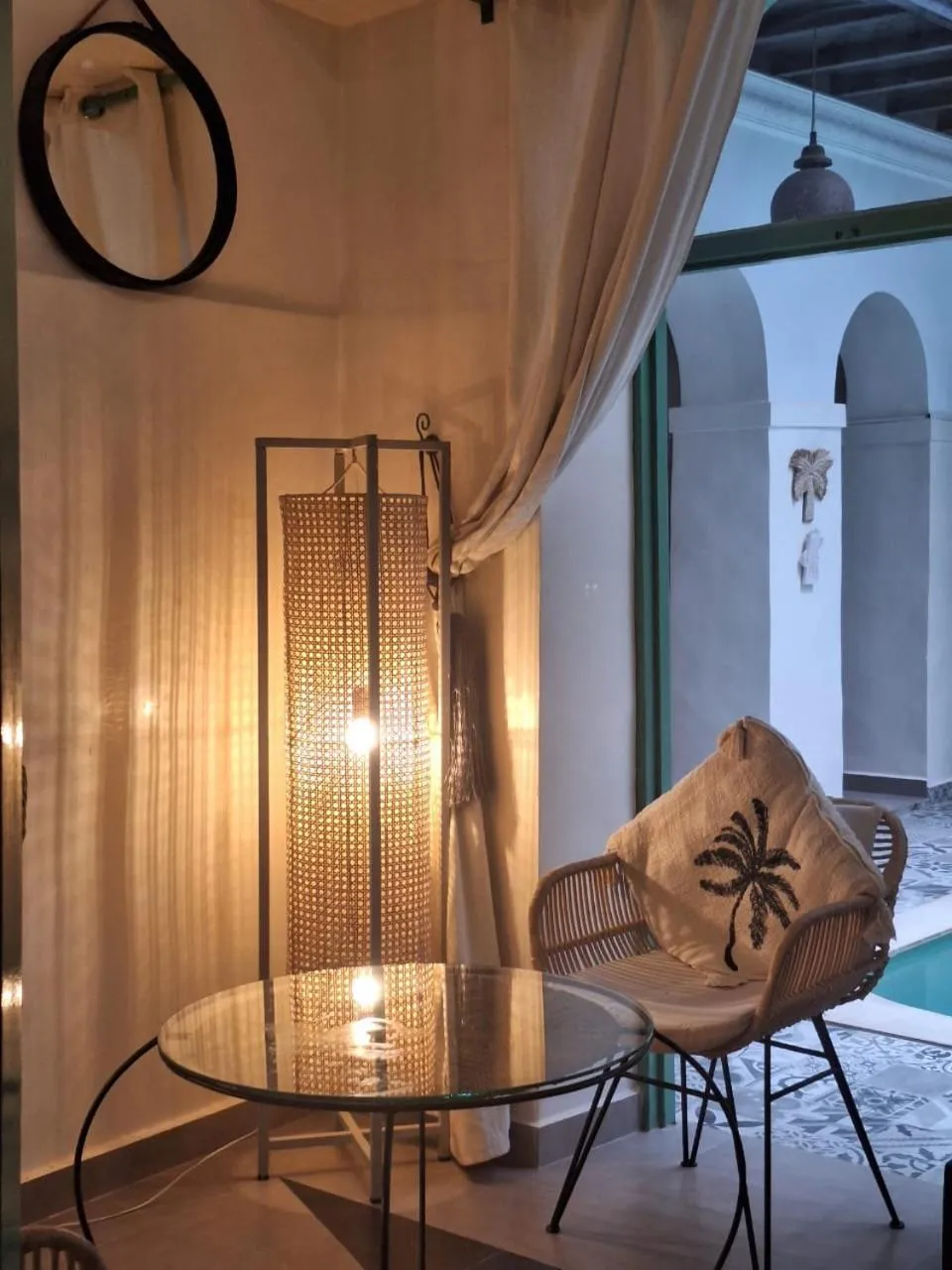 Living room in Riad El Grably