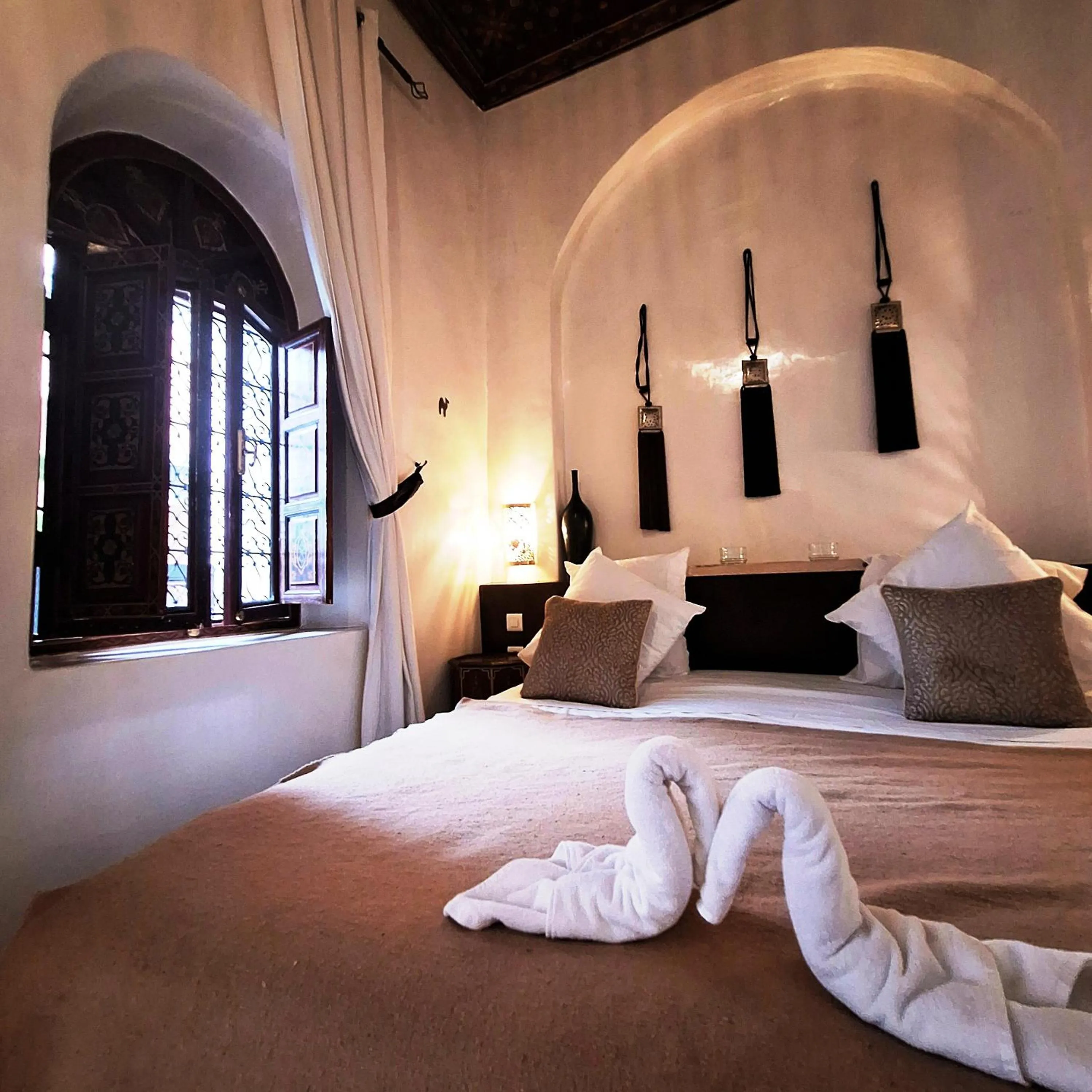 Bed in Riad El Grably