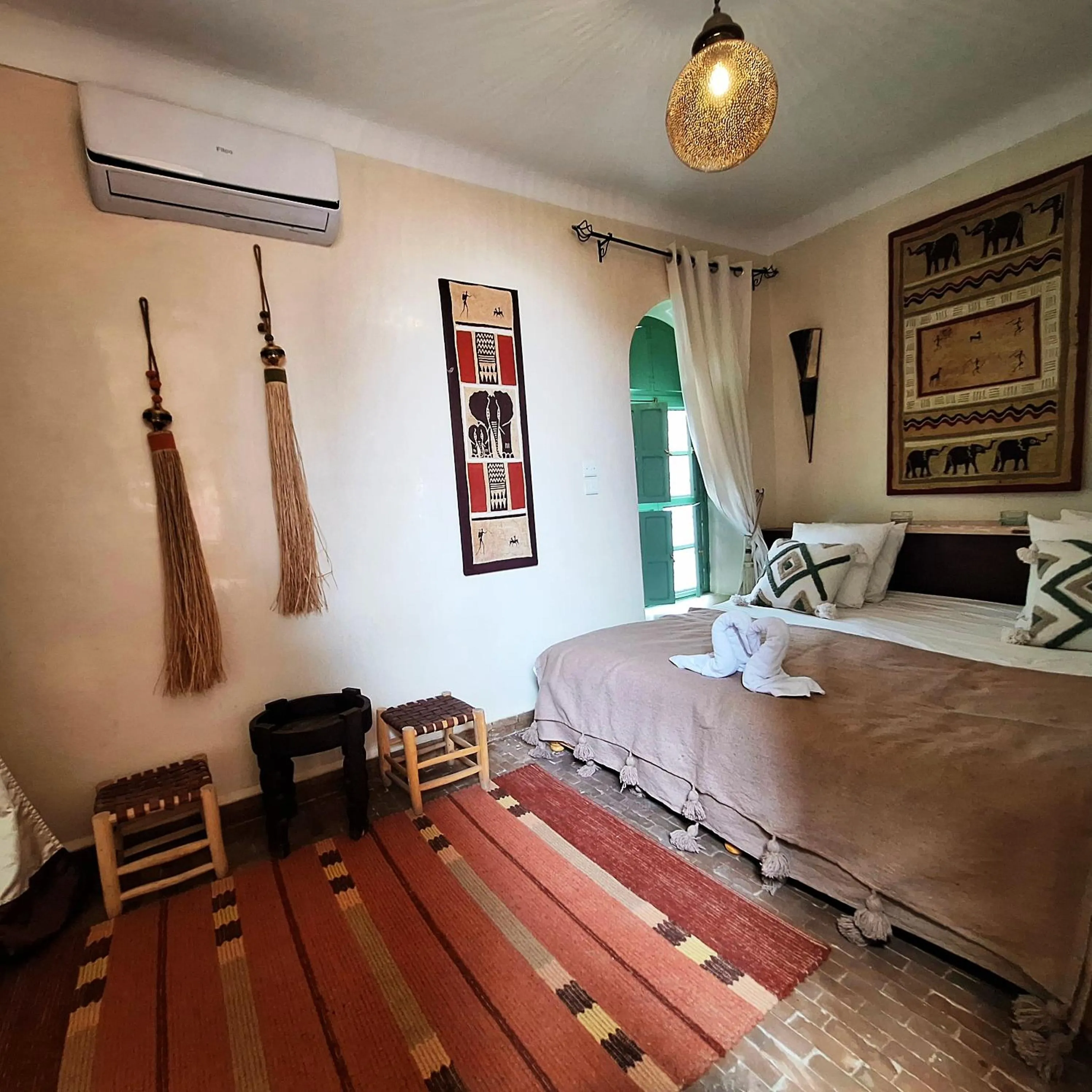 Bed in Riad El Grably