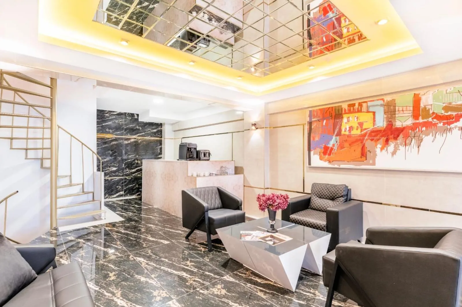 Lobby or reception in OLSEN HOTELS