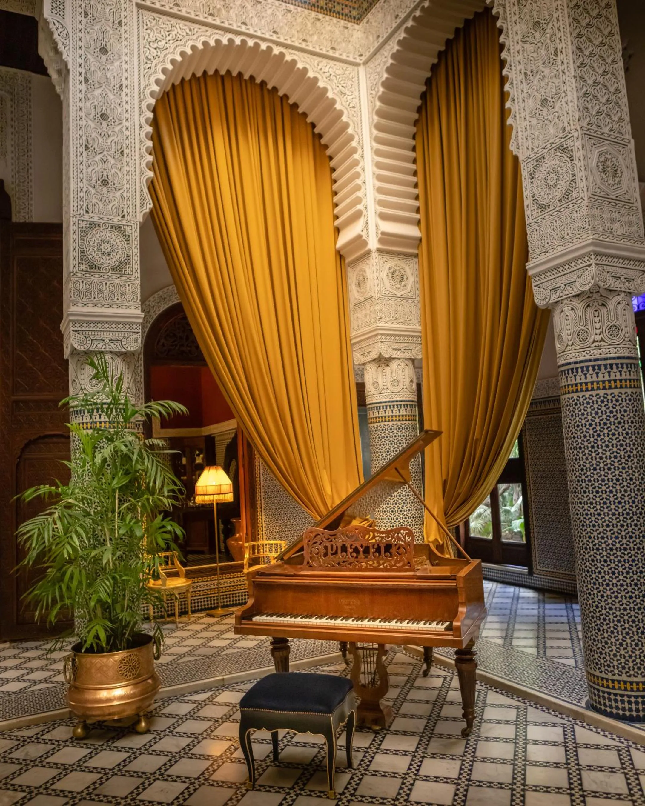 Lobby or reception in Riad Fes - Relais & Châteaux