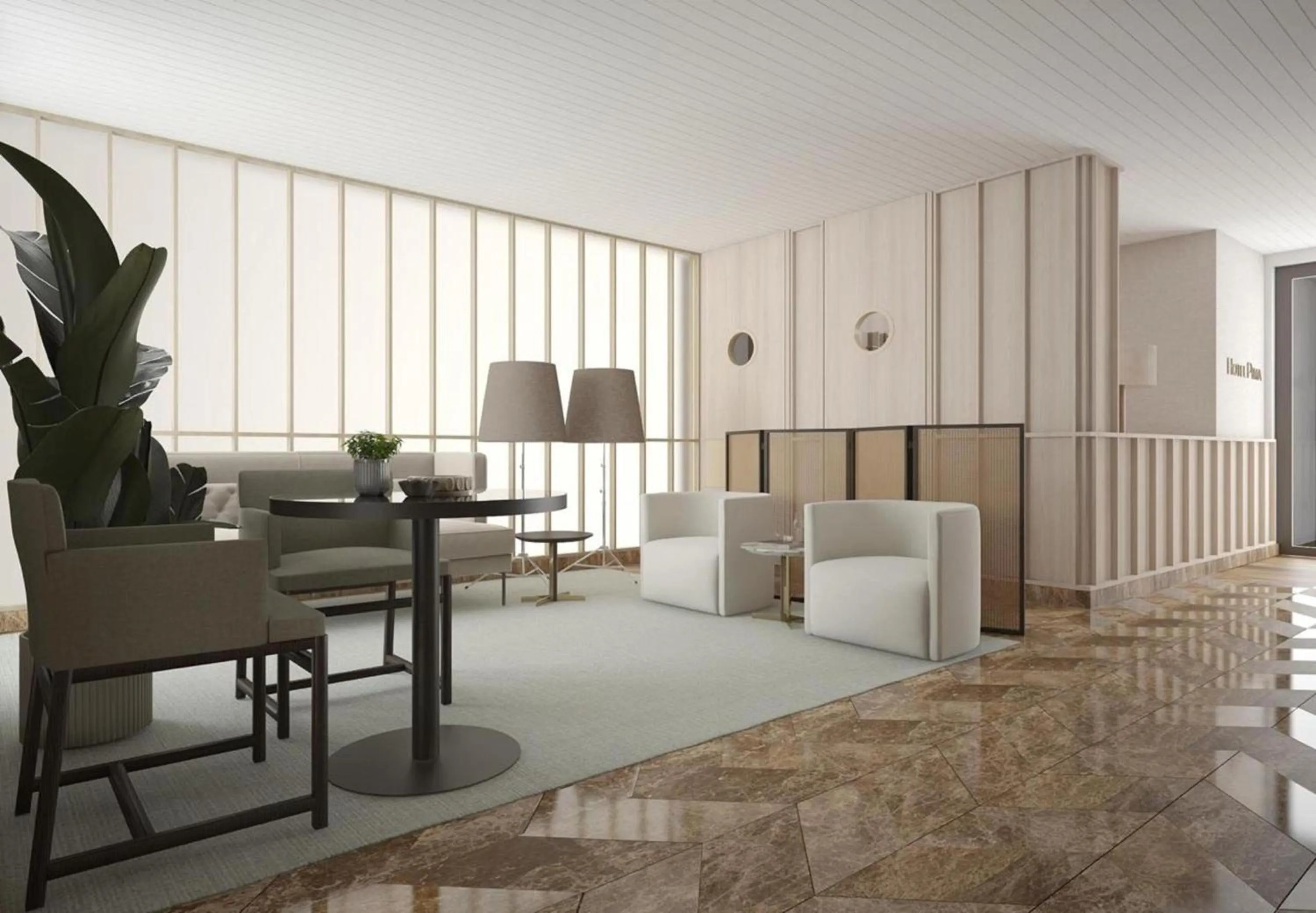 Lobby or reception in Hotel Pima Budva