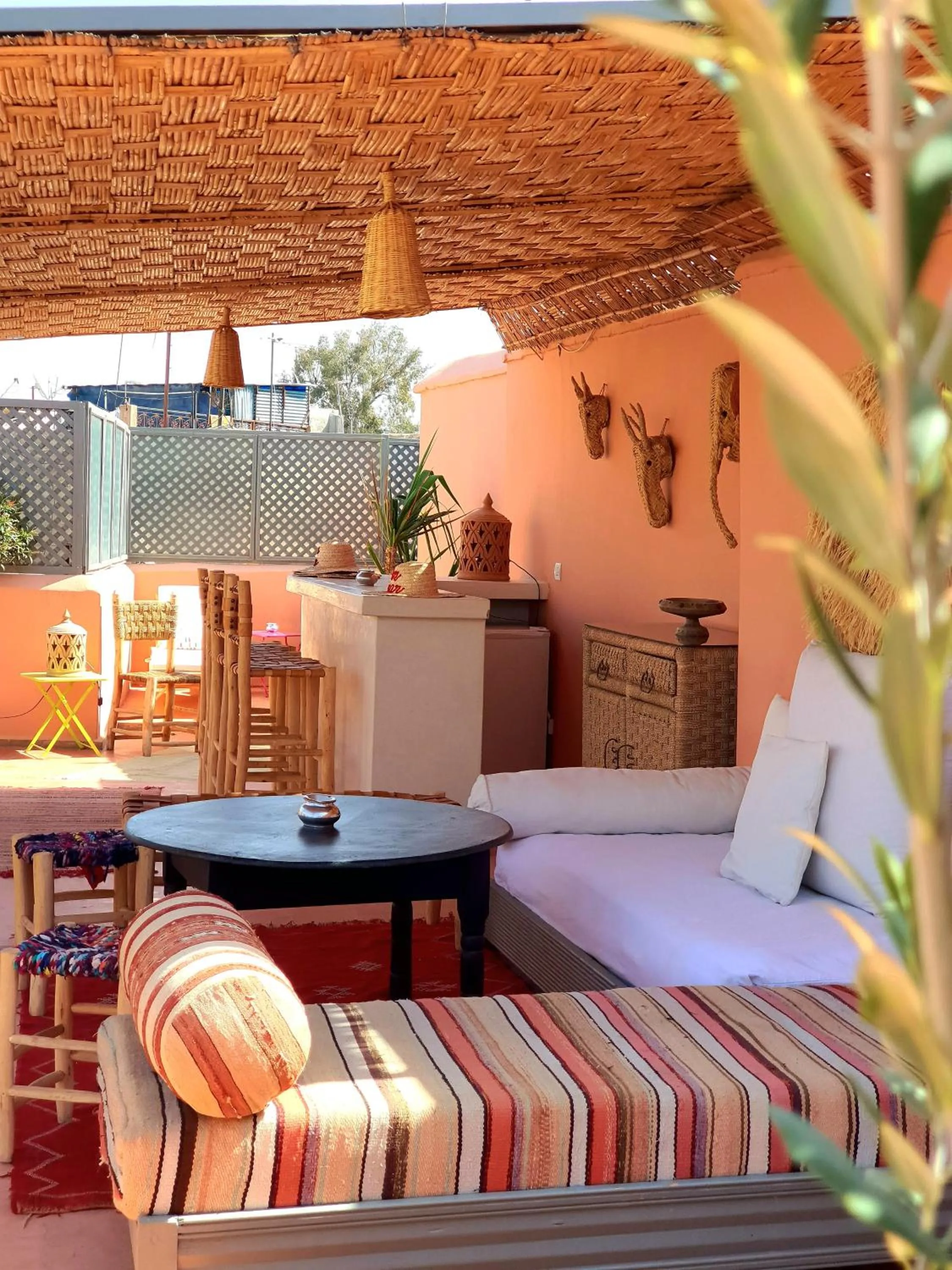 Patio in Riad Dar Zouar & Spa