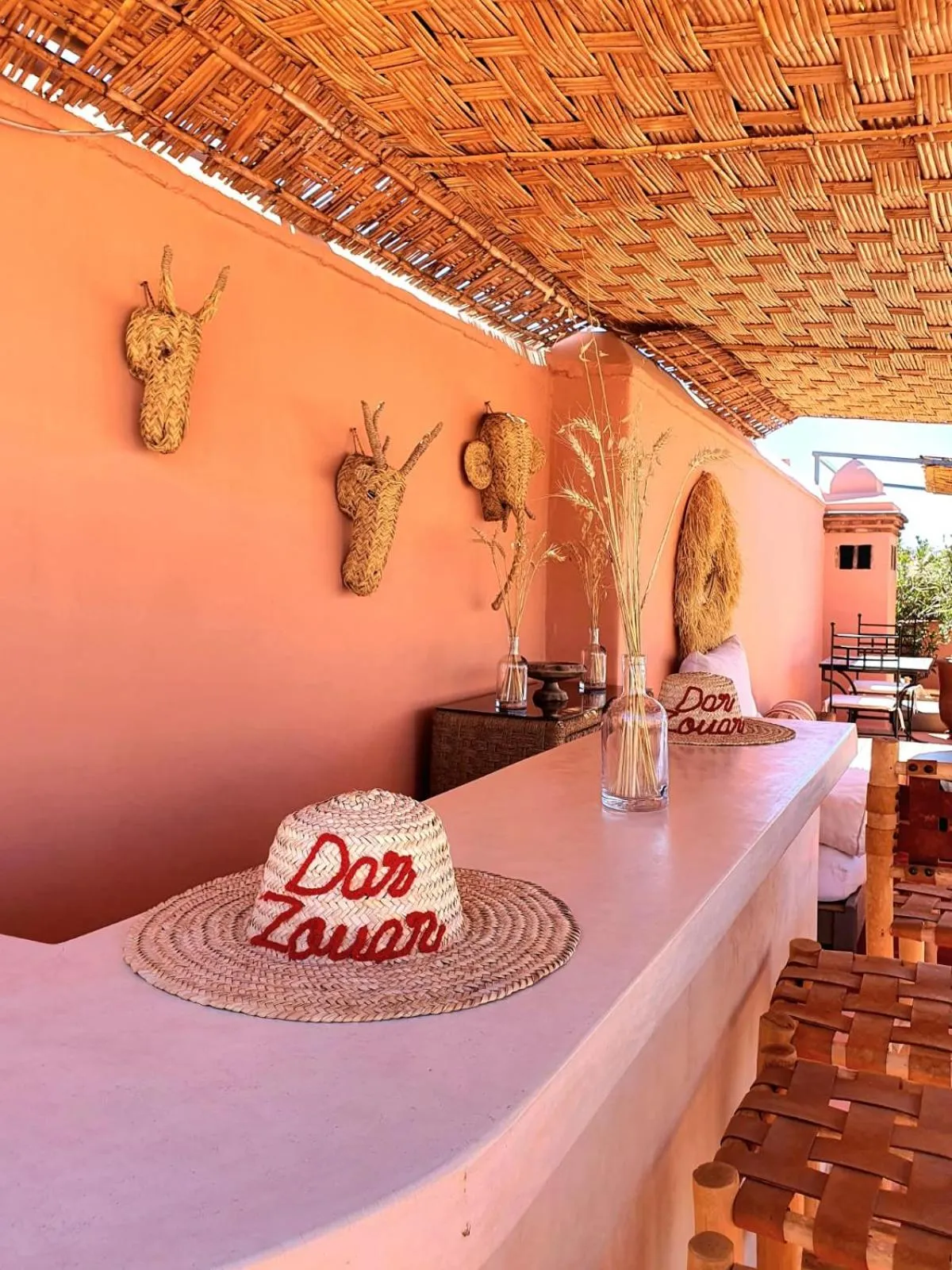 Patio in Riad Dar Zouar & Spa