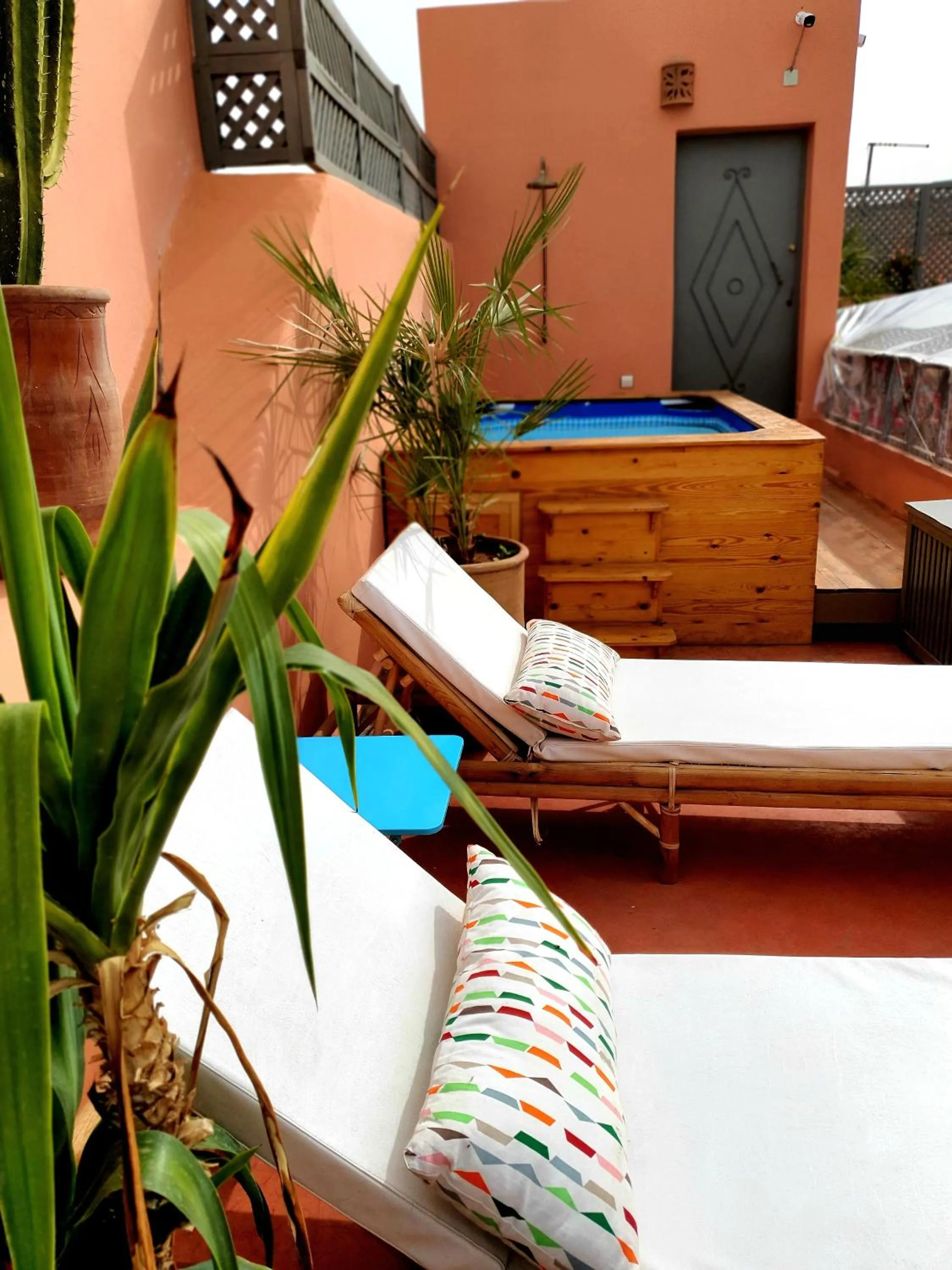 Patio in Riad Dar Zouar & Spa