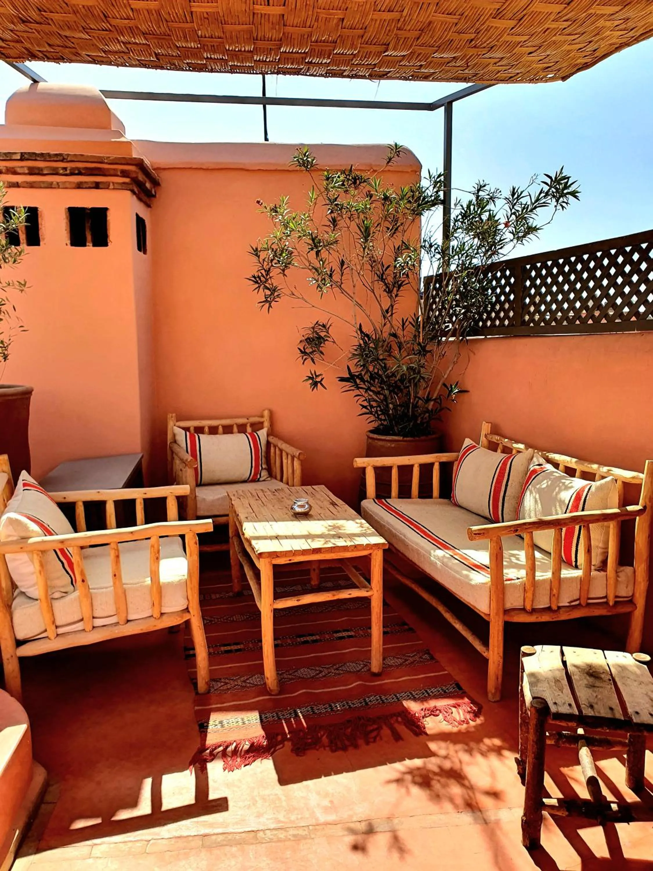 Patio in Riad Dar Zouar & Spa