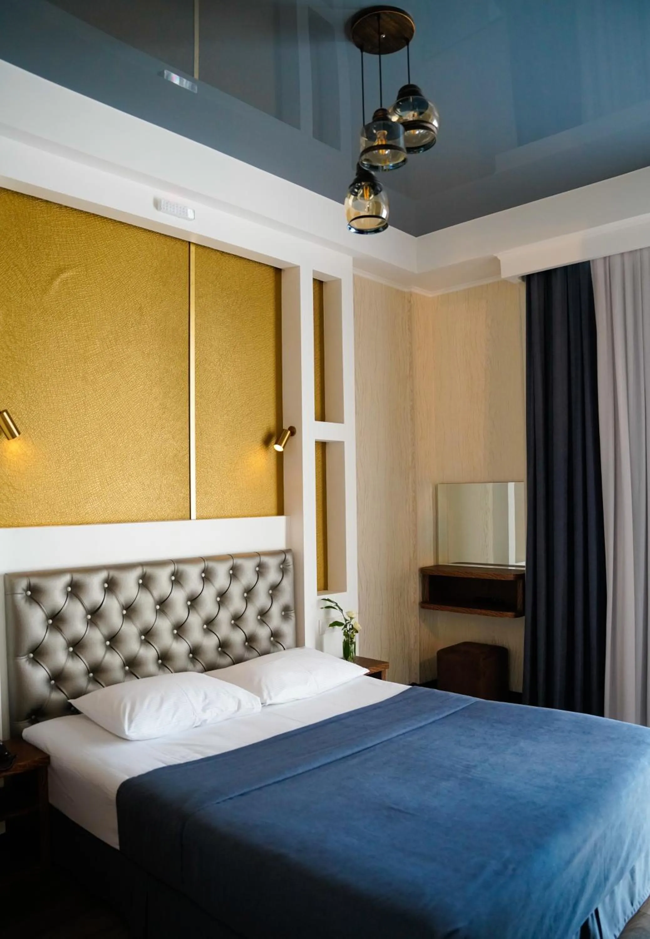 Bed in Hotel Panoramic