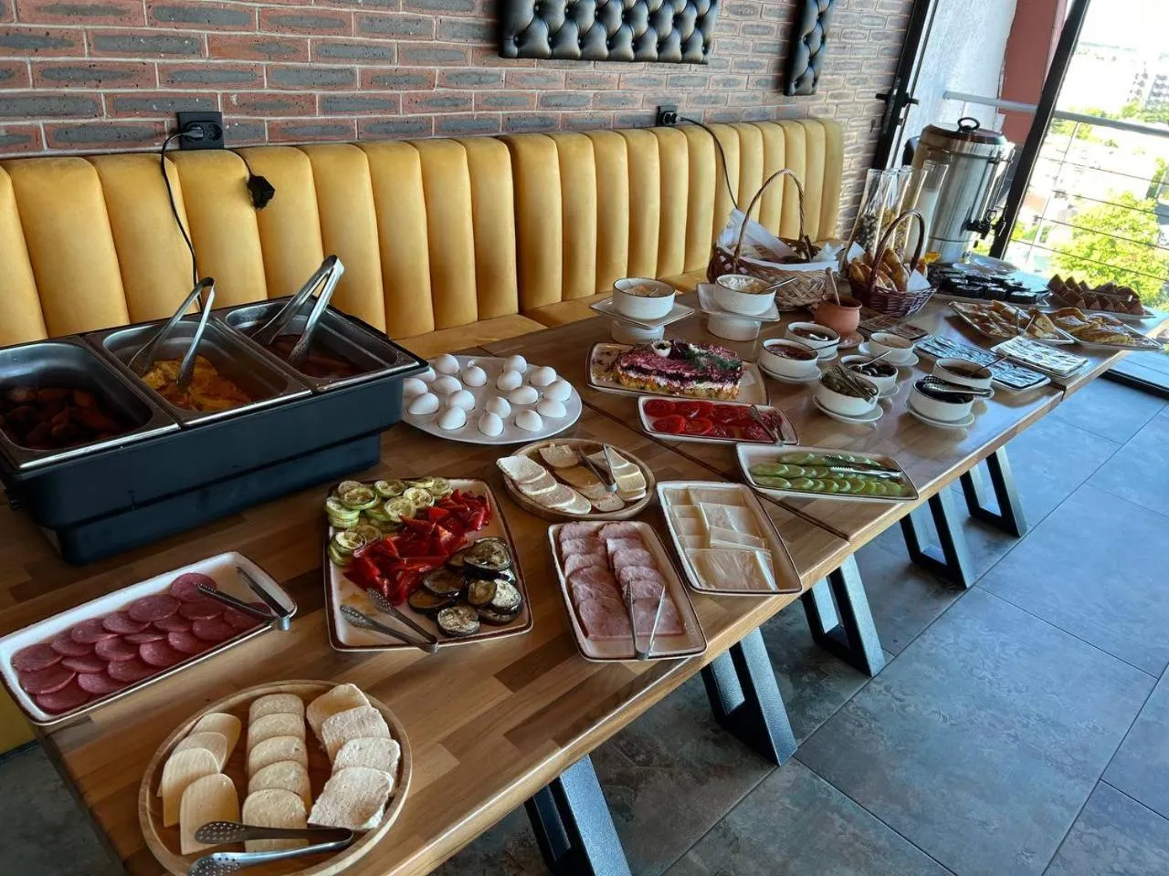 Breakfast in Hotel Panoramic