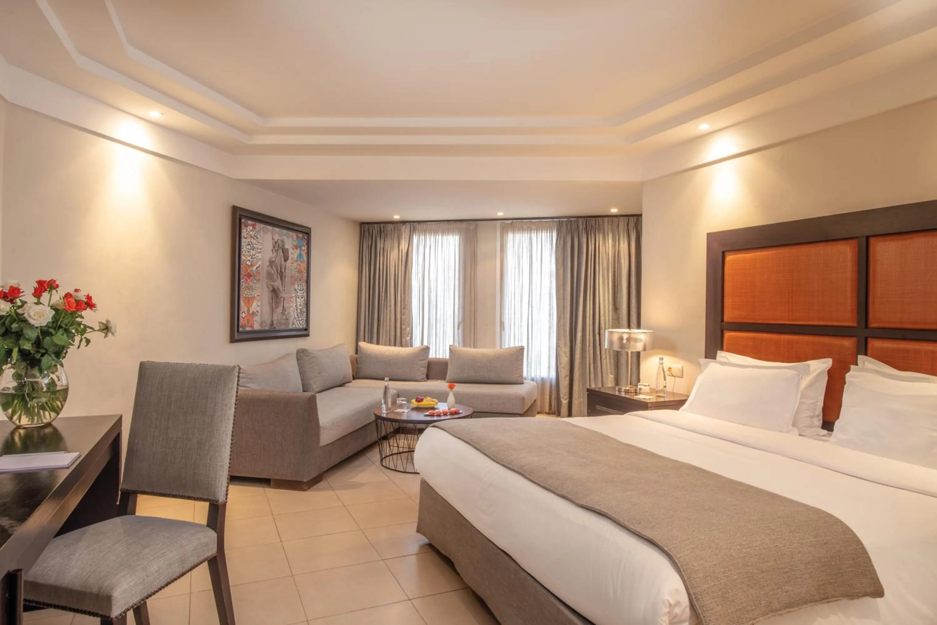 Photo of the whole room, Bed in Odyssee Park Hotel