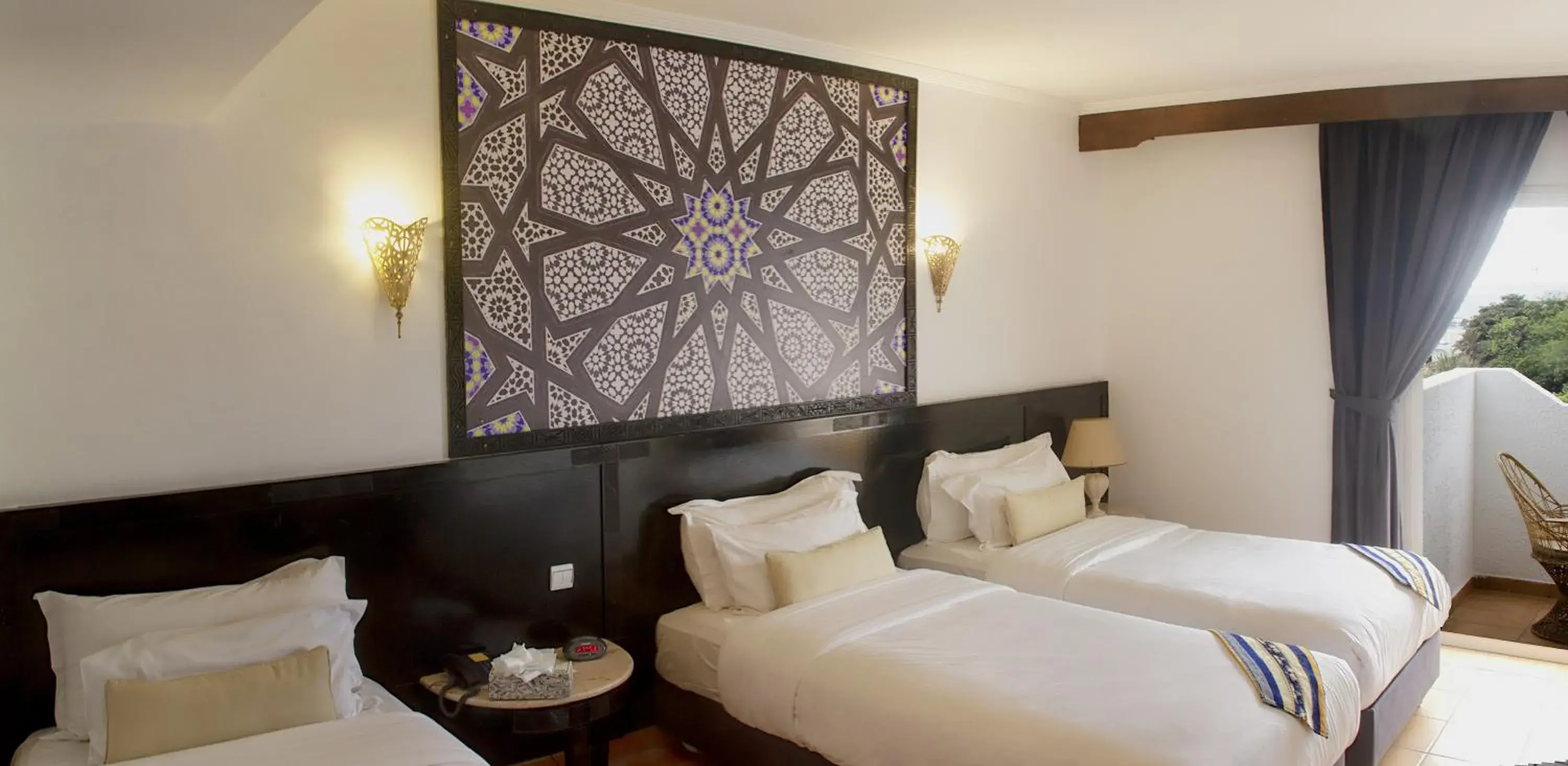 Triple Room Sea View - single occupancy in Odyssee Park Hotel Triple Room Sea View - single occupancy in Odyssee Park Hotel