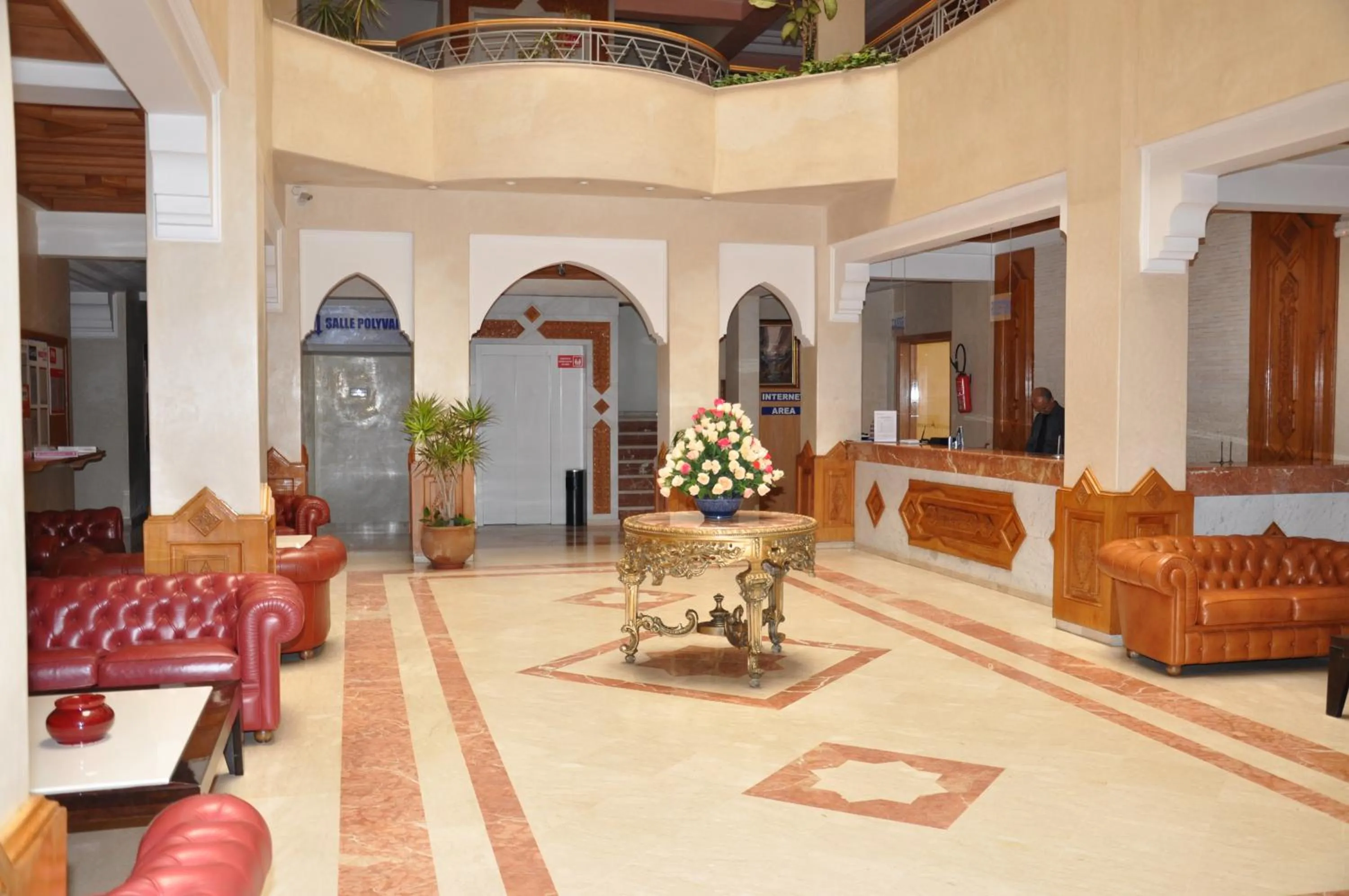 Lobby or reception in Golden Beach Appart'hotel