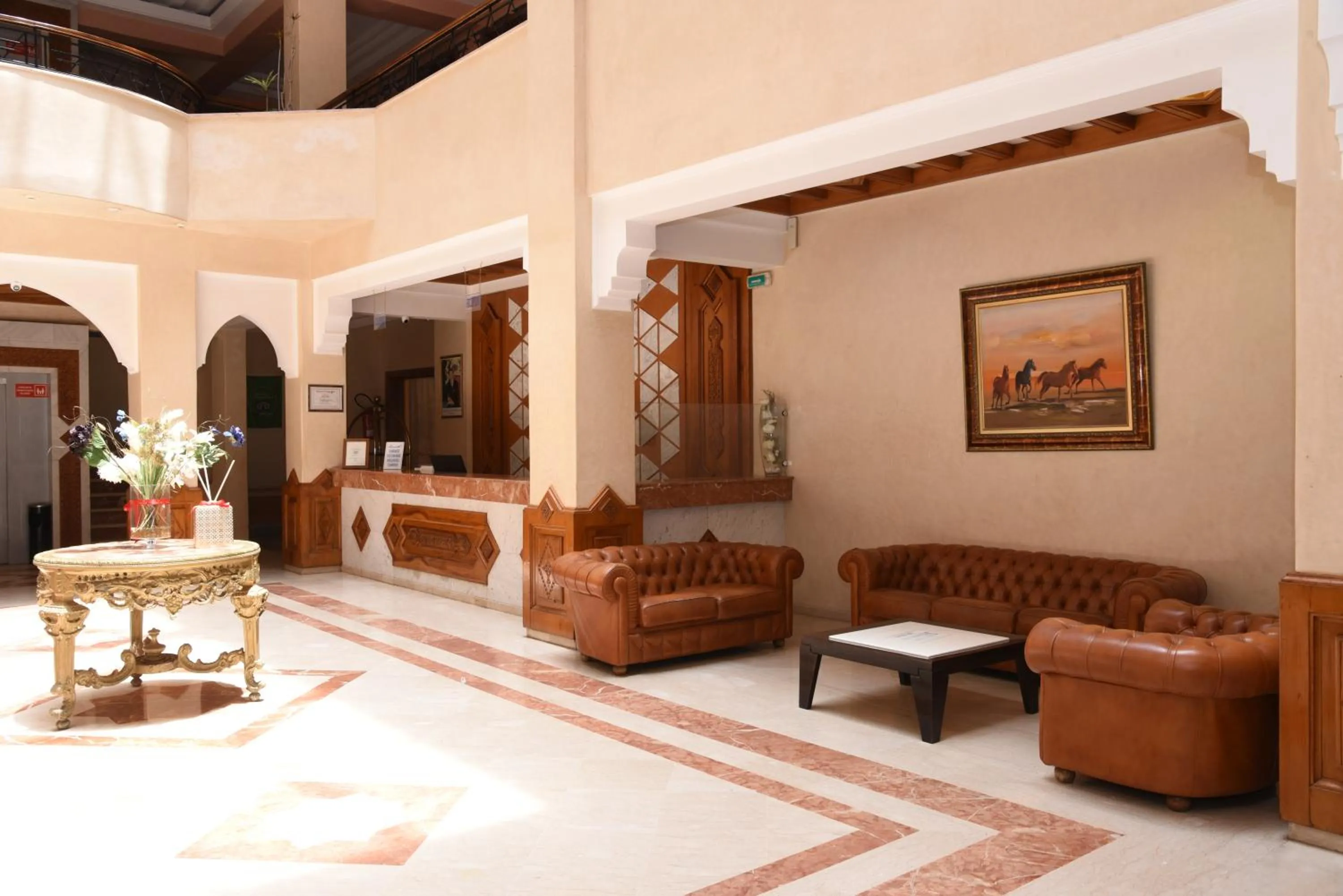Lobby or reception in Golden Beach Appart'hotel