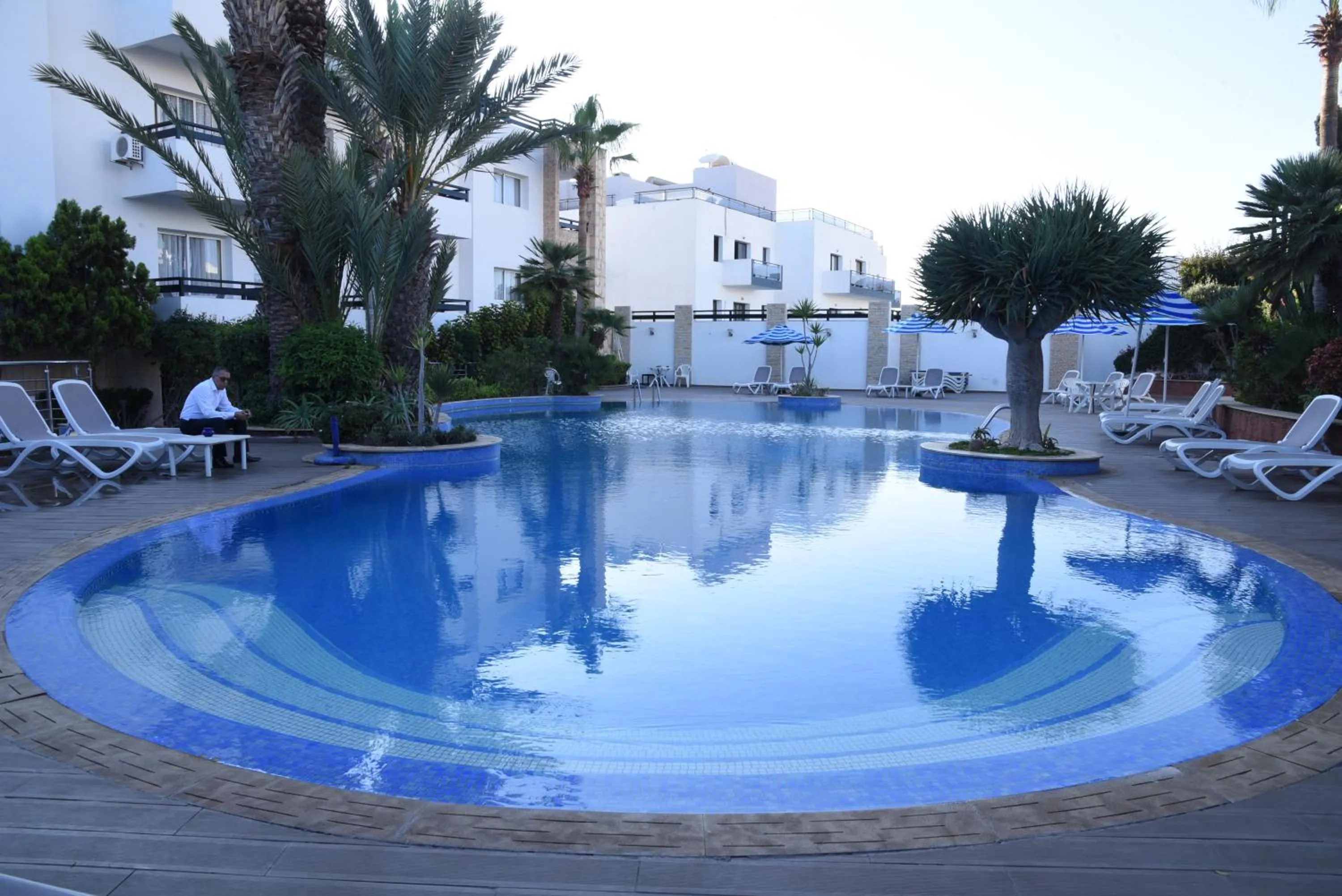 Swimming pool in Golden Beach Appart'hotel