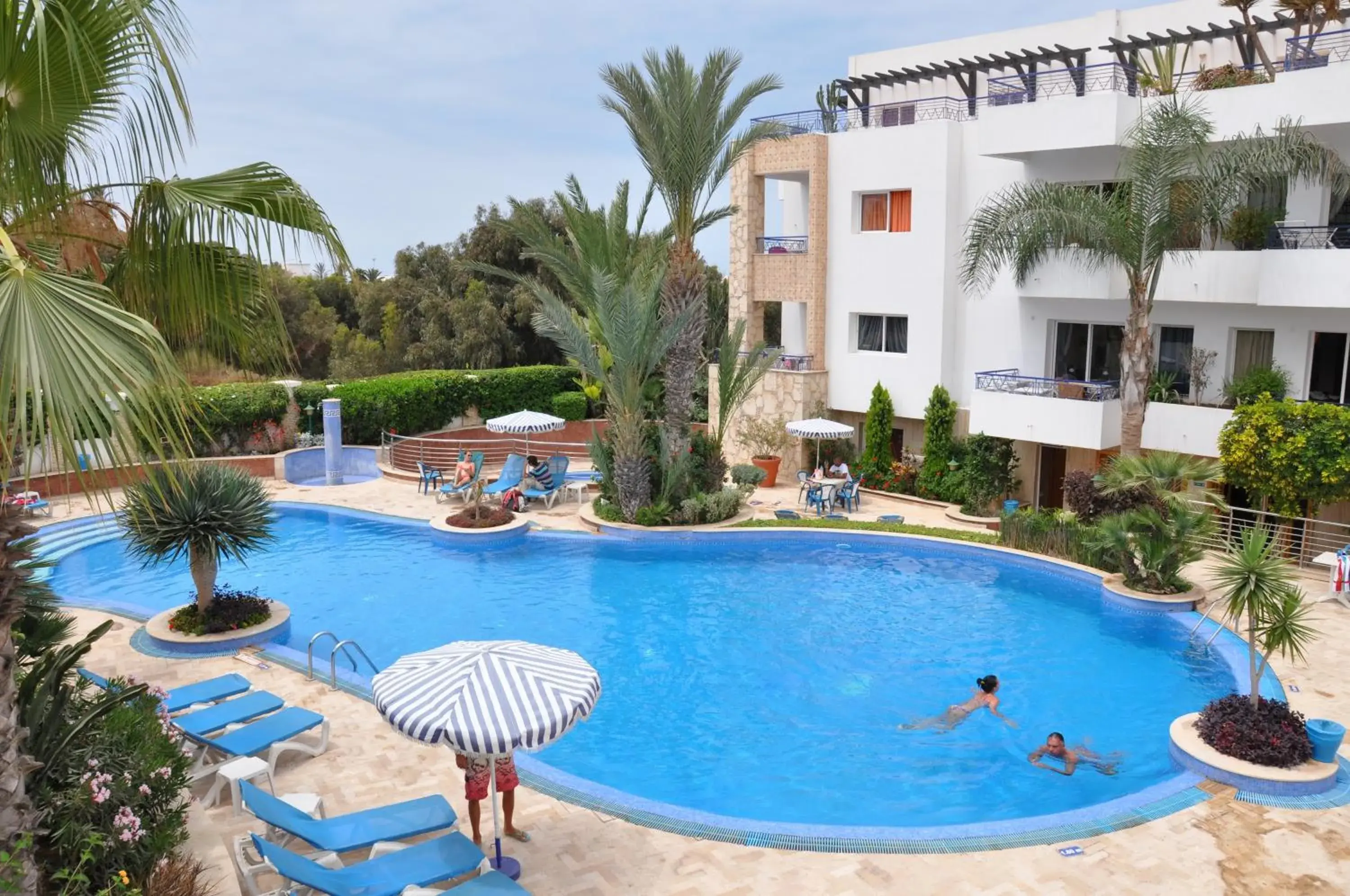 Swimming pool in Golden Beach Appart'hotel Swimming pool in Golden Beach Appart'hotel