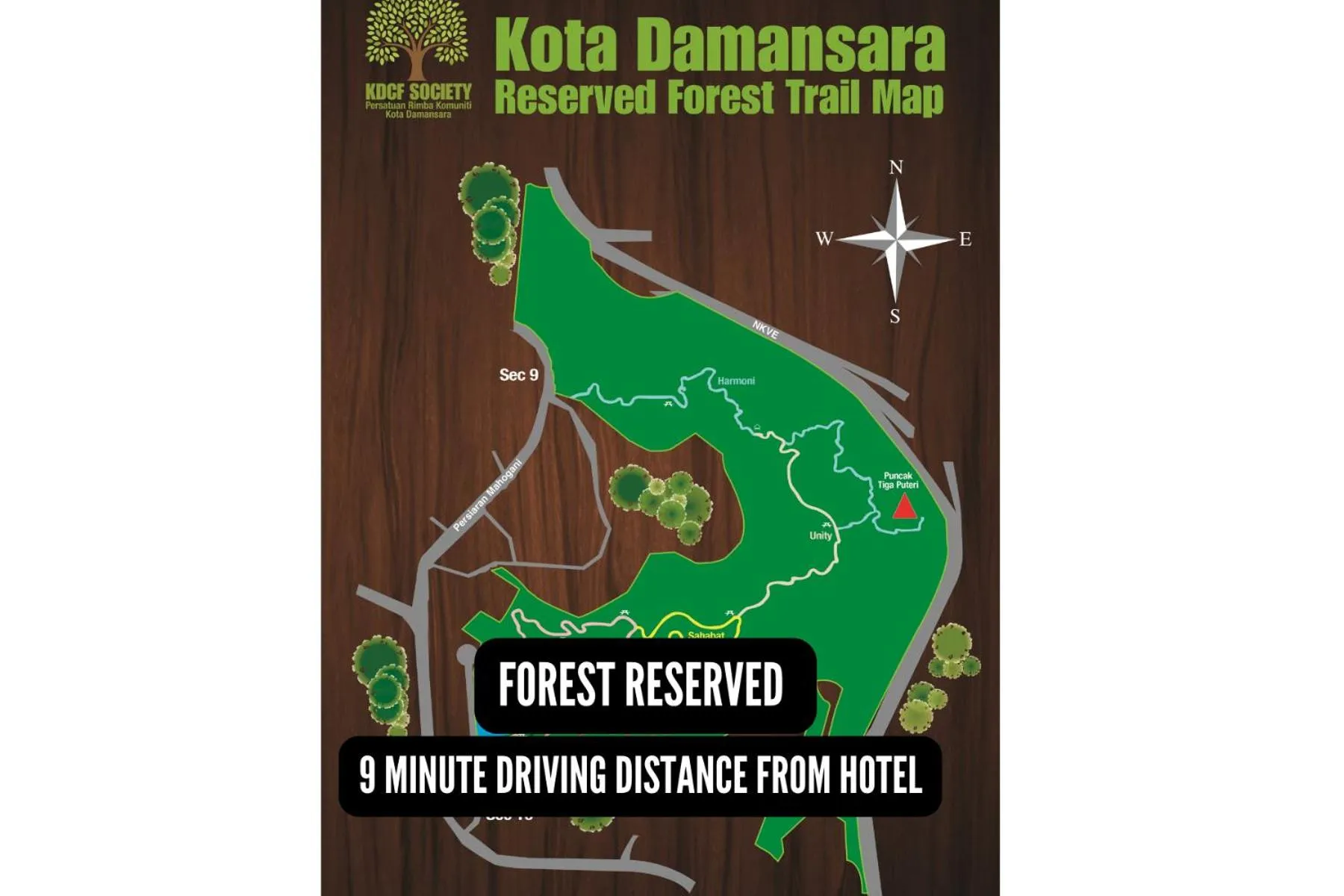 Logo/Certificate/Sign in Smile Hotel Subang Airport