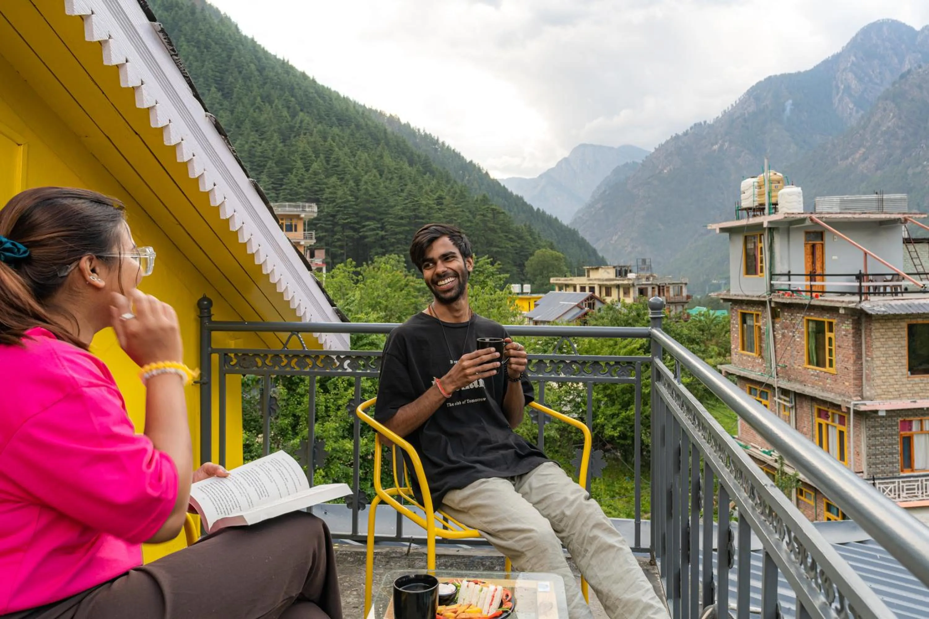 View (from property/room) in Whoopers Boutique Kasol